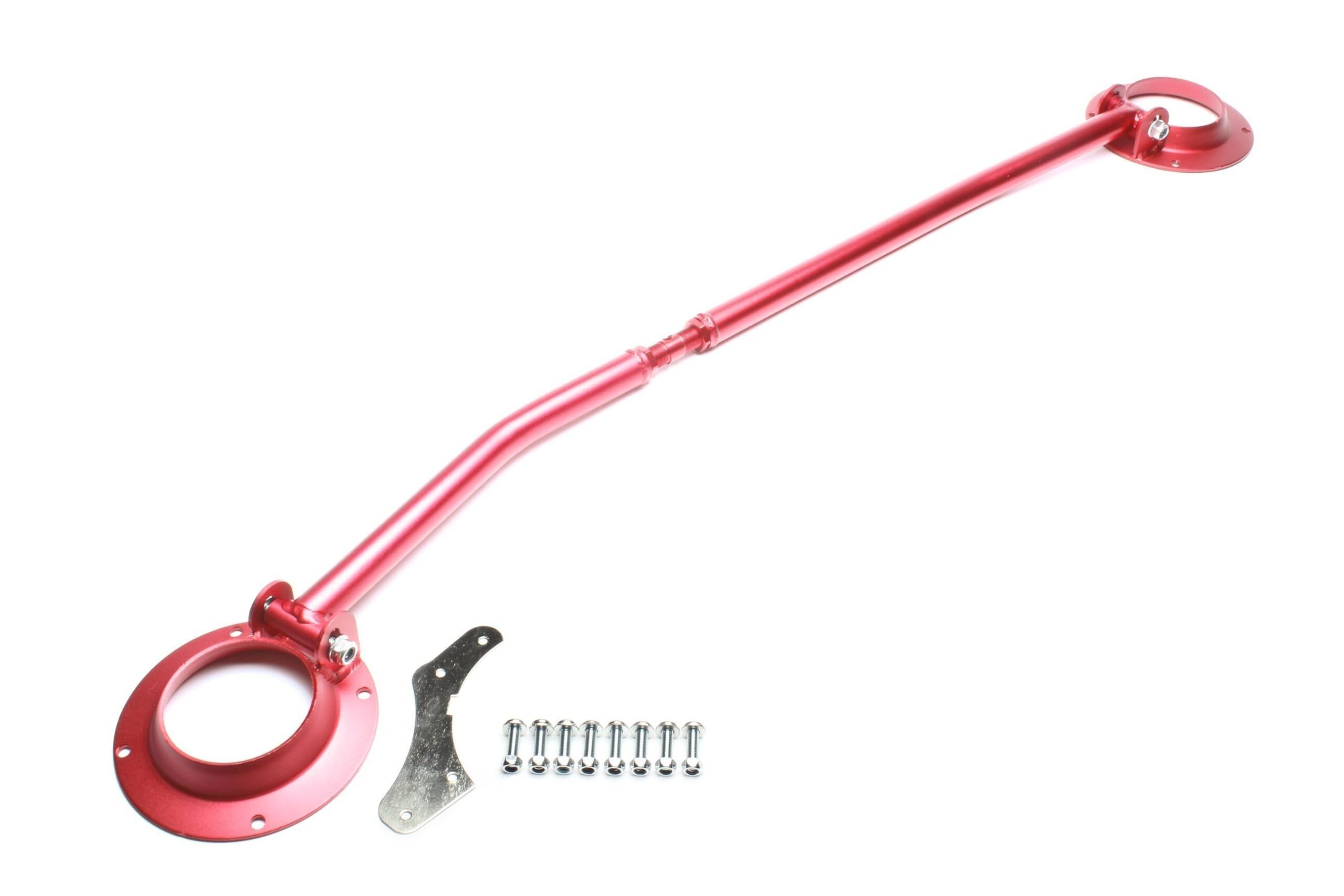 Alu-Domstrebe, rot passend für VW Golf II/Jetta II/Corrado