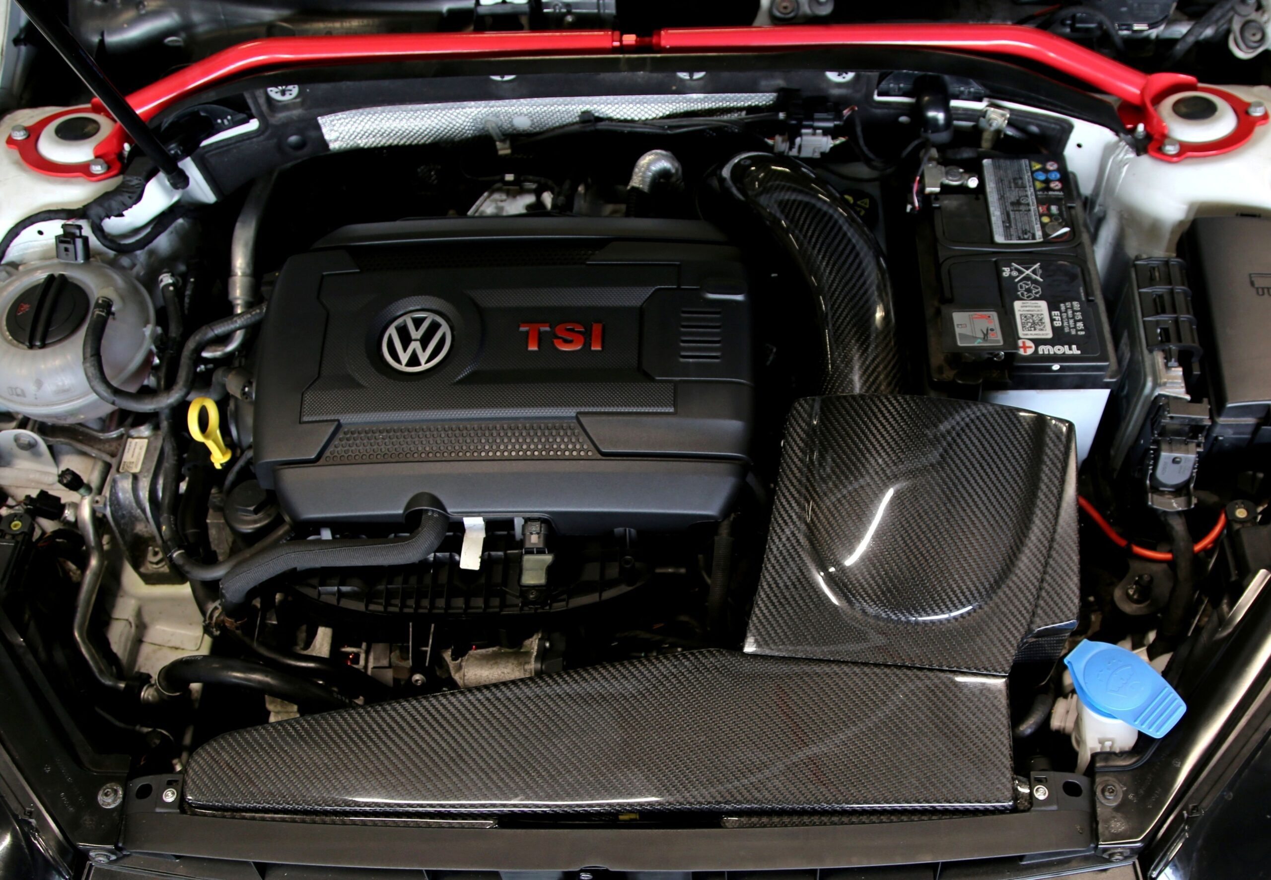 Carbon Air Intake/ Air-Box passend für Audi/Seat/Skoda/VW Plattform Golf VII 1.8T+2.0T Modelle