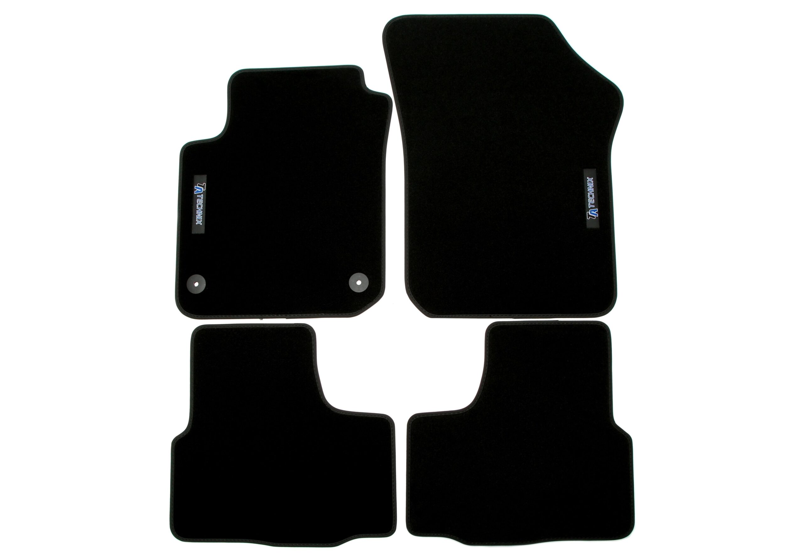 Fußmatten Set mit Logo passend für VW Up, Seat Mii, Skoda Citigo