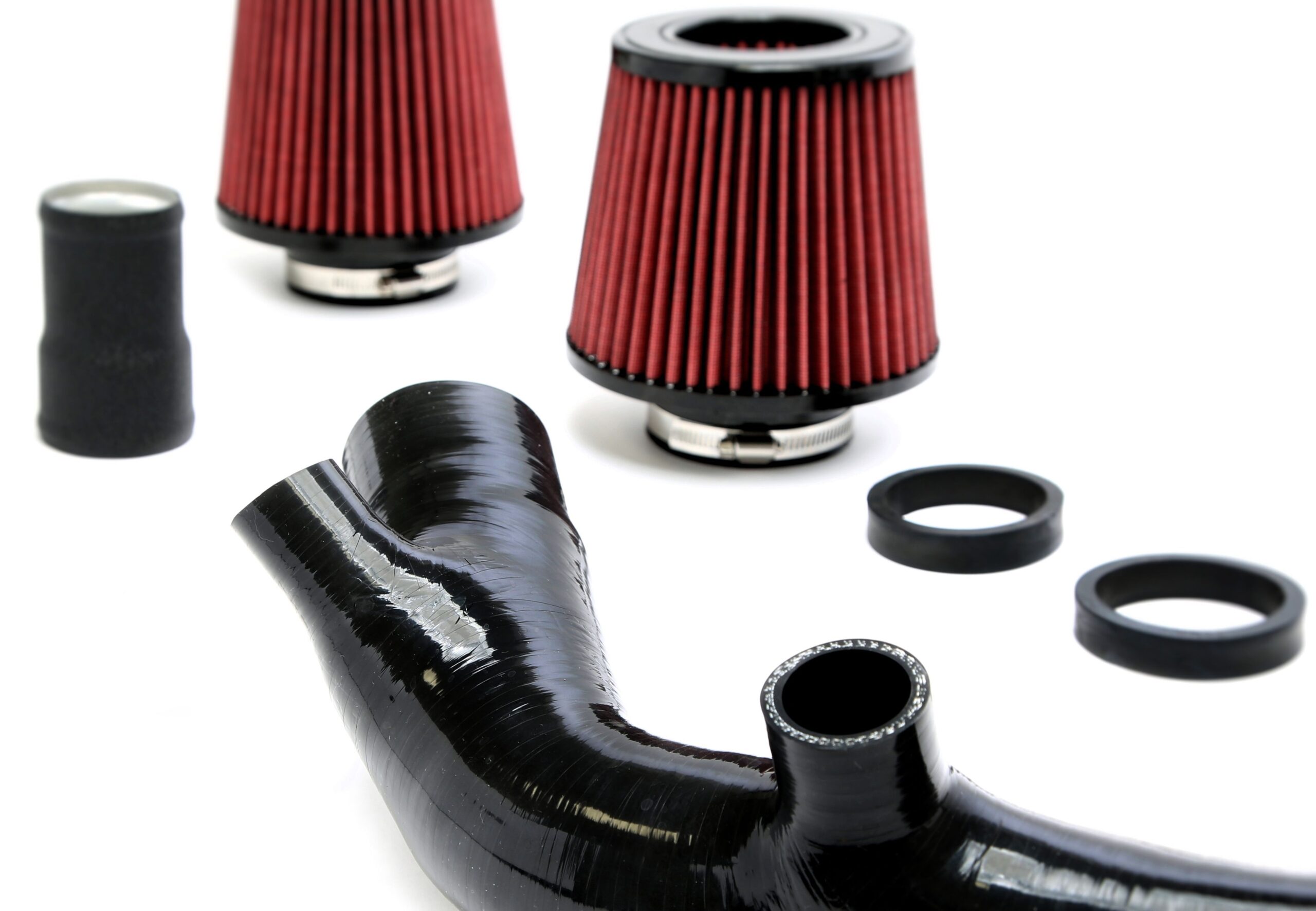 Silikon Ansaugrohr Kit passend für BMW 1er (E82/E88), 3er (E90-E93), 5er (E60), Z4 (E89) mit Motorcode N54
