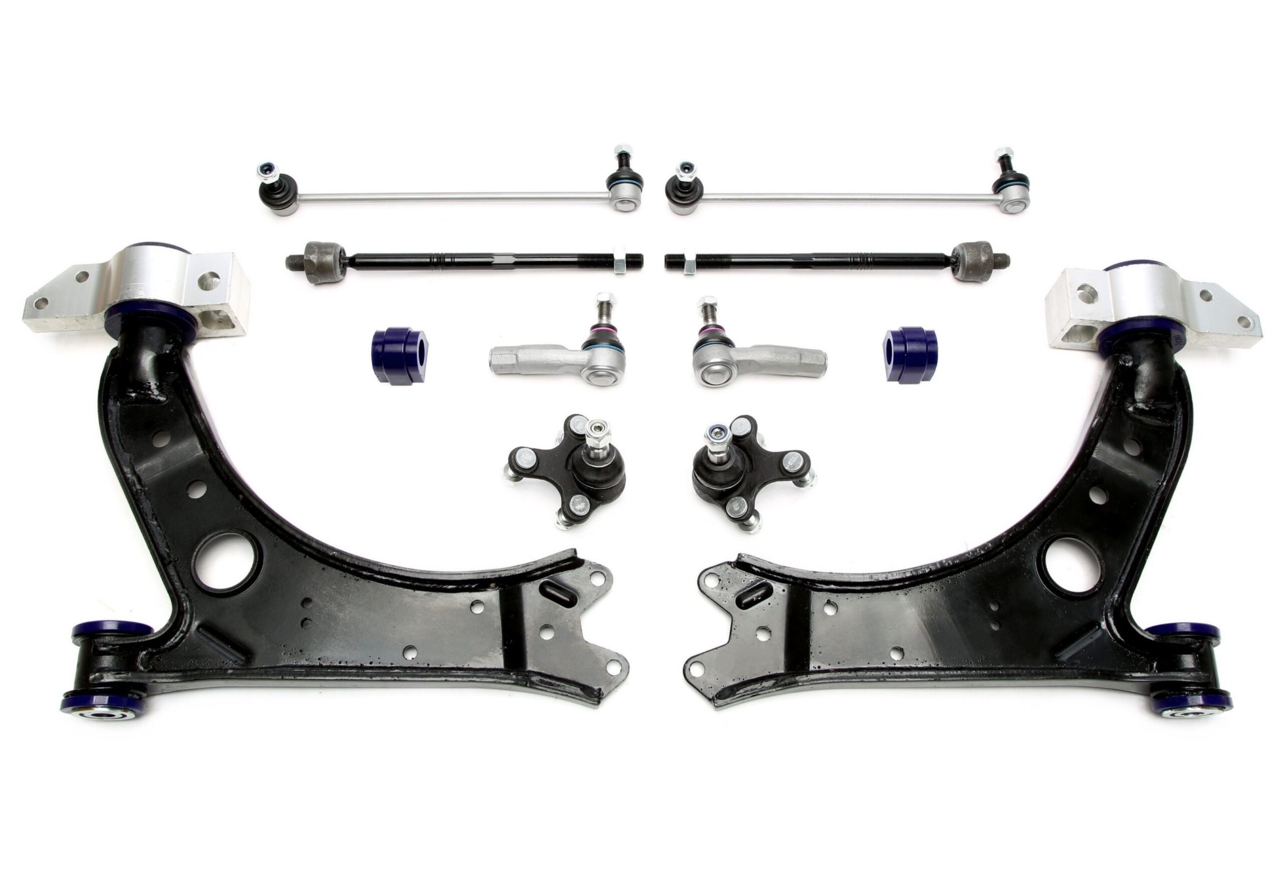 Querlenker Set mit PU Buchsen passend für VW Golf V+VI