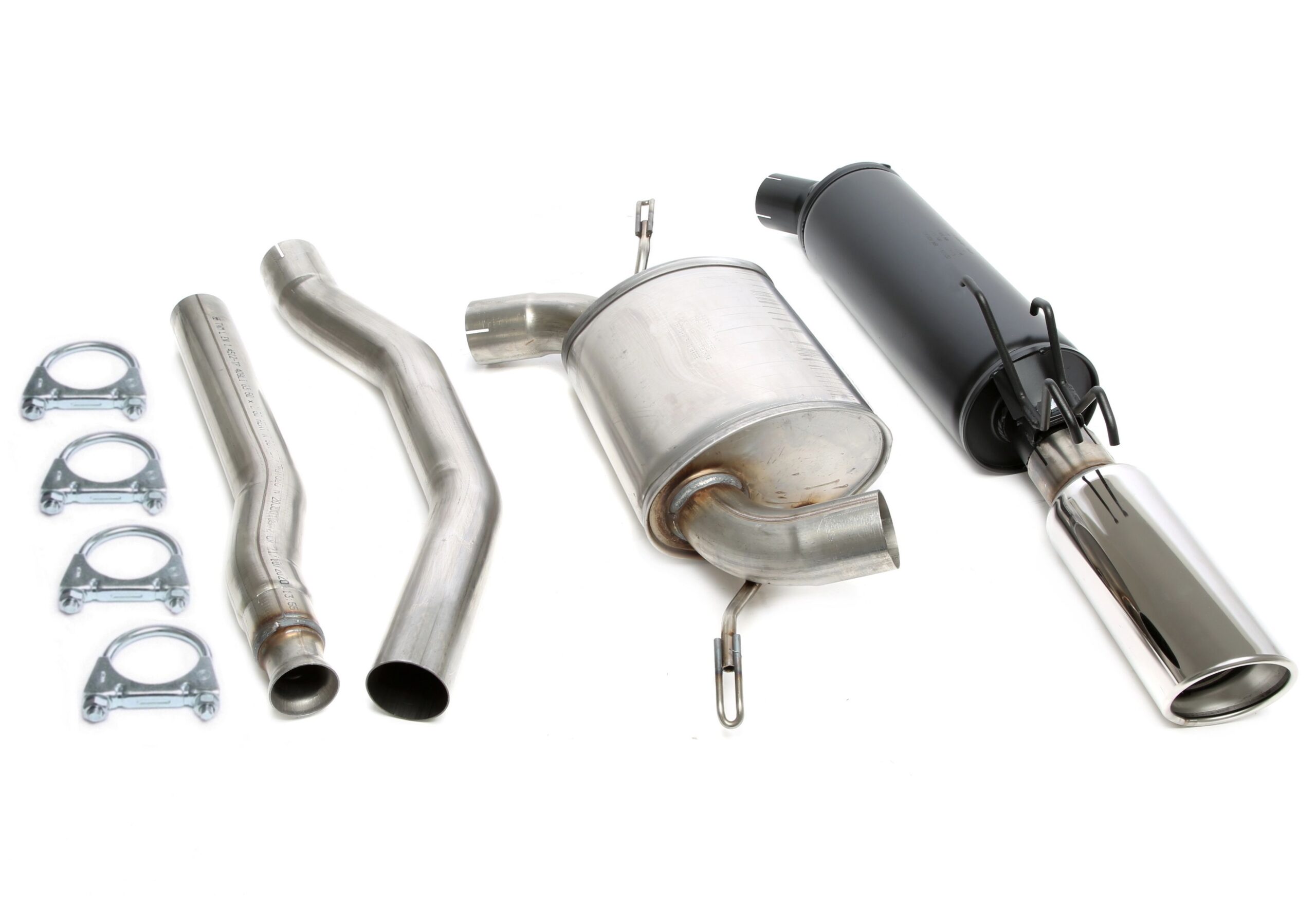 Sportauspuffanlage 1x100mm passend für Volvo 850+S70+V70 Turbo Limo.+Kombi