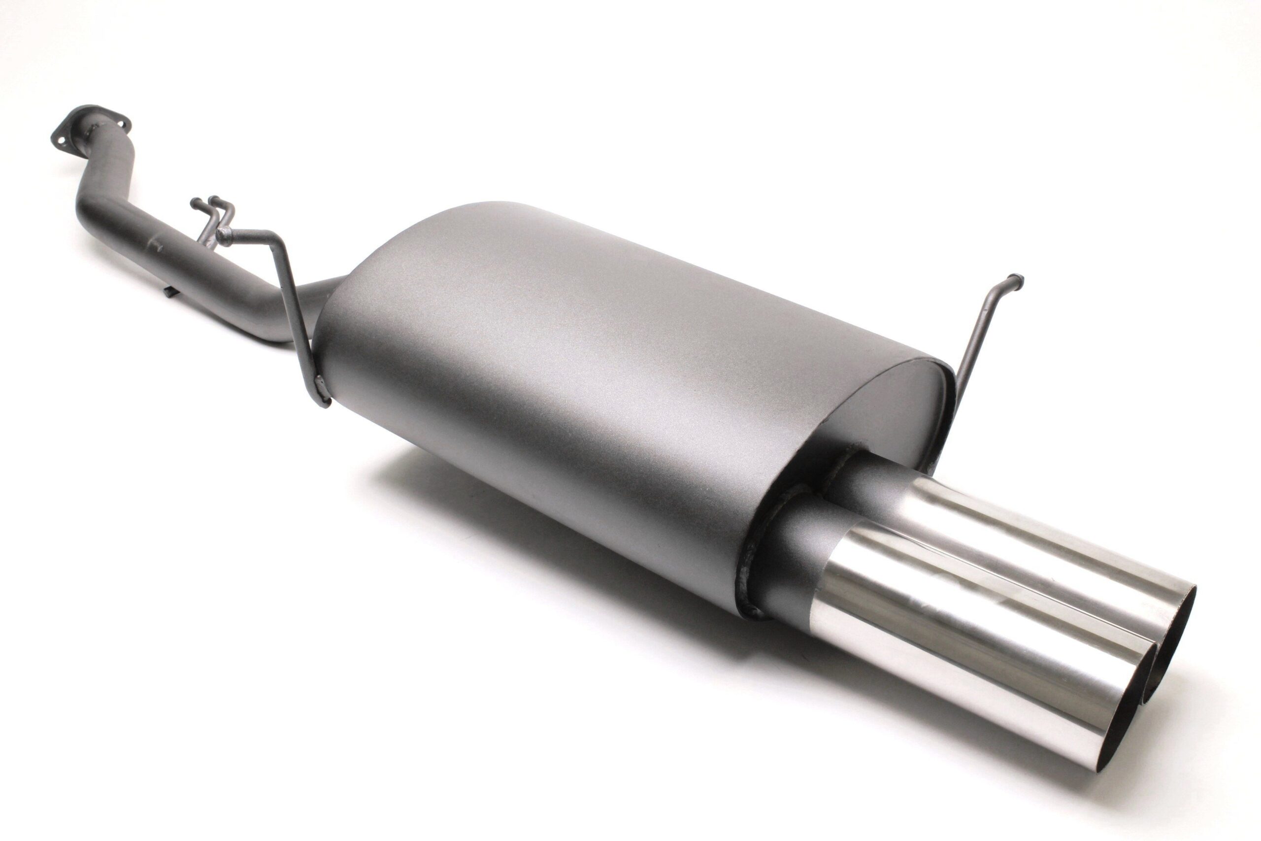 Sportendschalldämpfer 2x76mm passend für BMW 3er E36 Compact