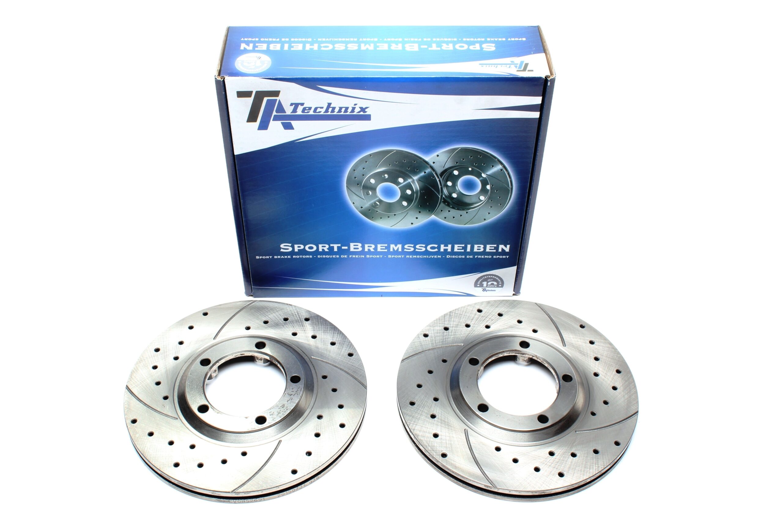 Sport Bremsscheiben Satz Vorderachse passend für Hyundai H100 Bus / H100 Kasten