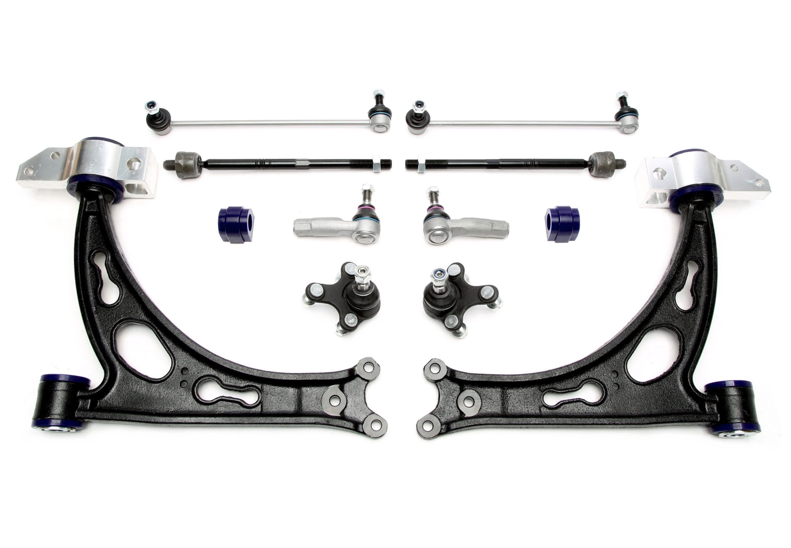 Querlenker Set mit PU Buchsen passend für VW Golf V+VI