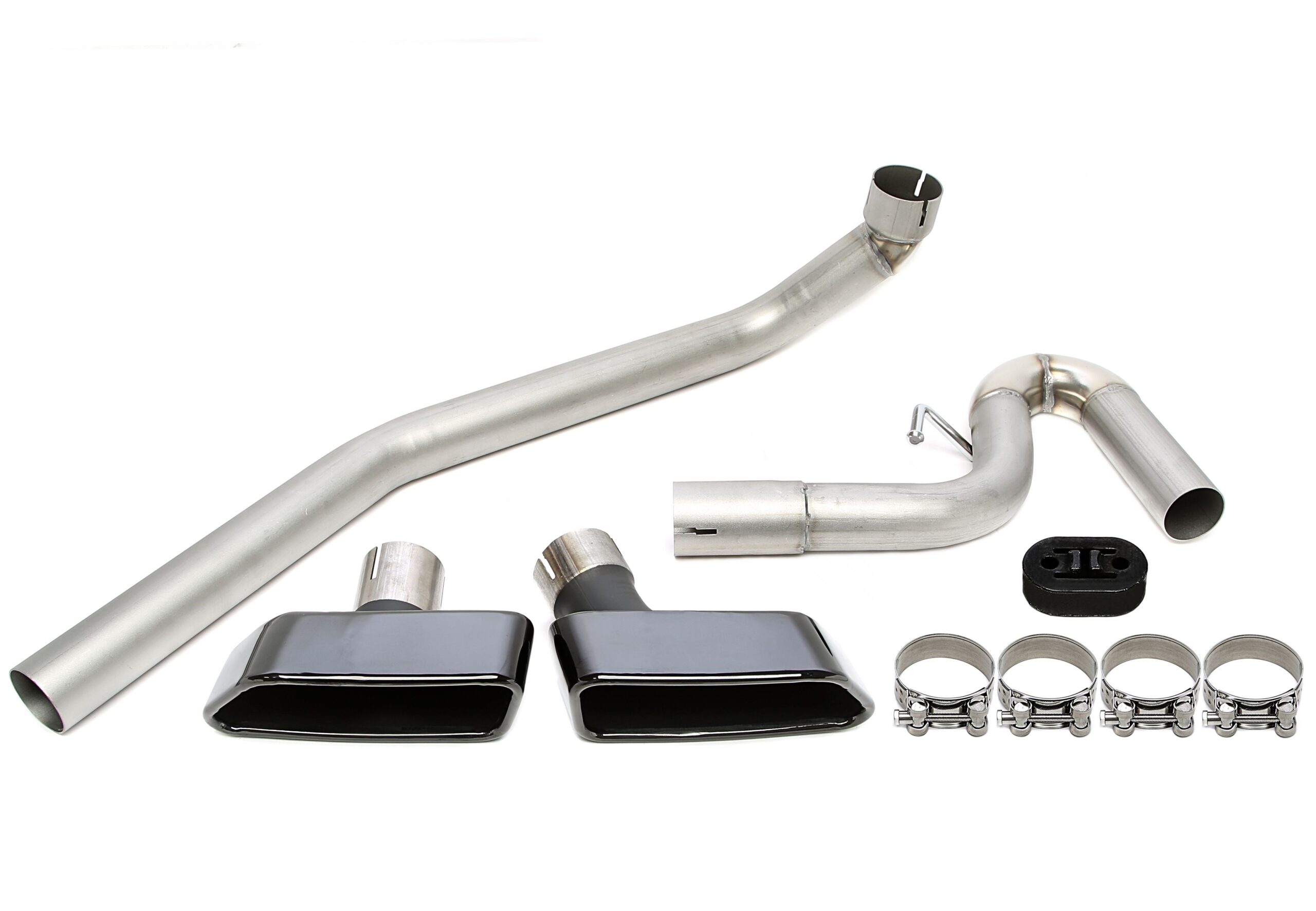 Endrohrblende zum anschrauben "single design" in chrom/glänzend passend für BMW 5er Serie (F10)