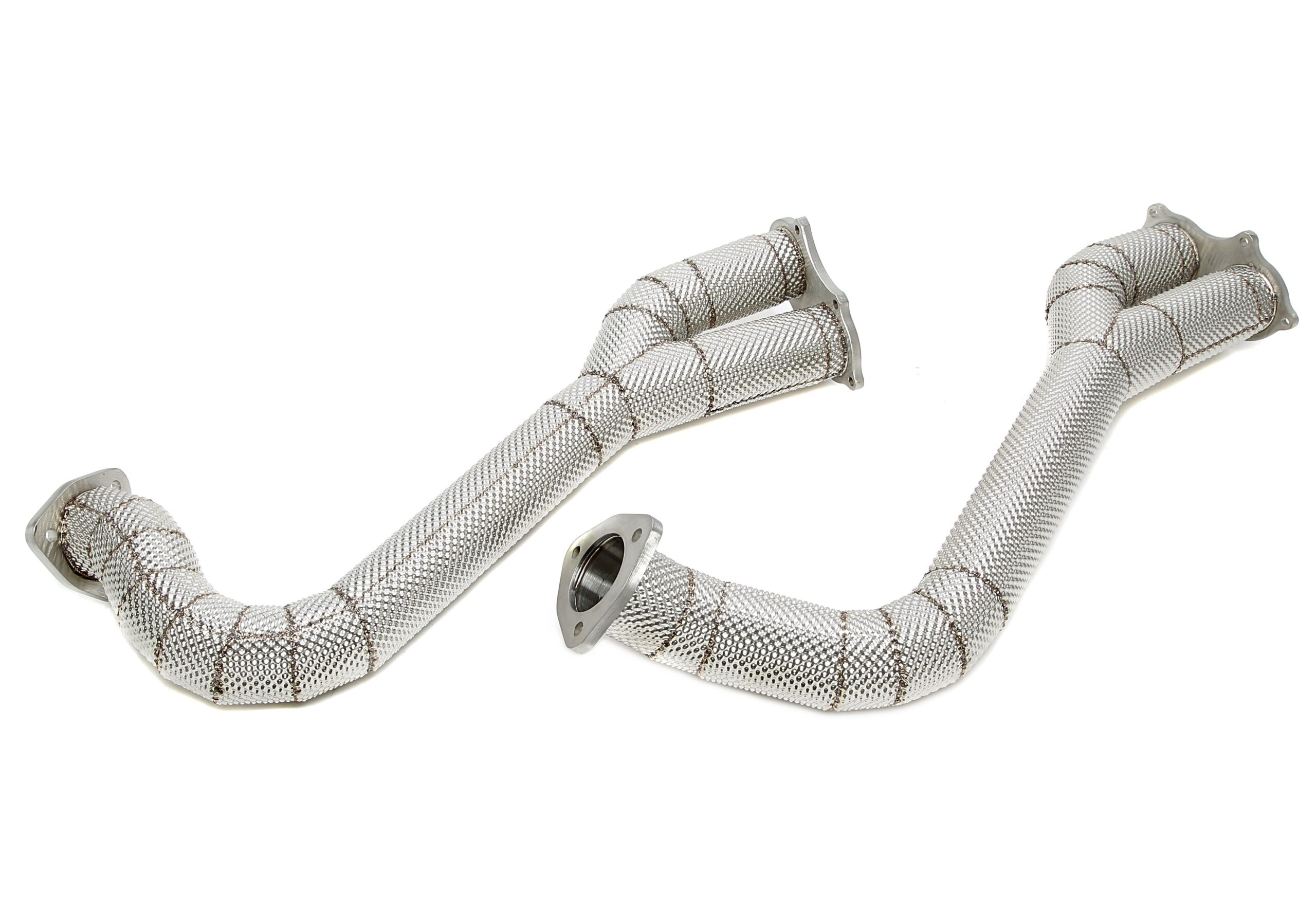 Downpipe mit Hitzeschutz passend für Porsche 718 Boxster/Boxster Spyder GTS 4.0 / 718 Cayman GTS 4.0/4.0 GT4 Typ 982