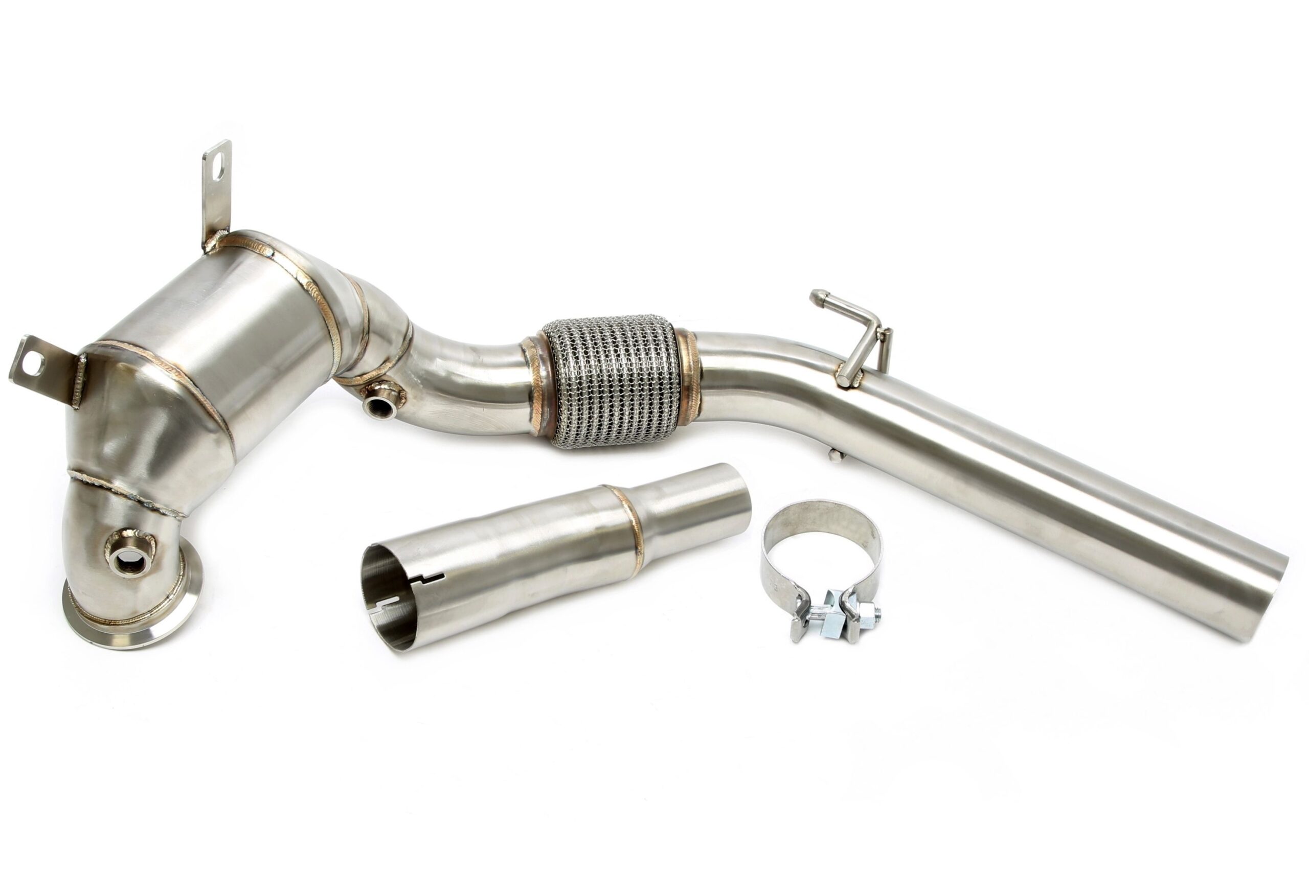 Downpipe passend für Audi A3 / Seat Leon / Skoda Octavia III / VW Golf VII mit 1.2+1.4 T/FSI Motoren
