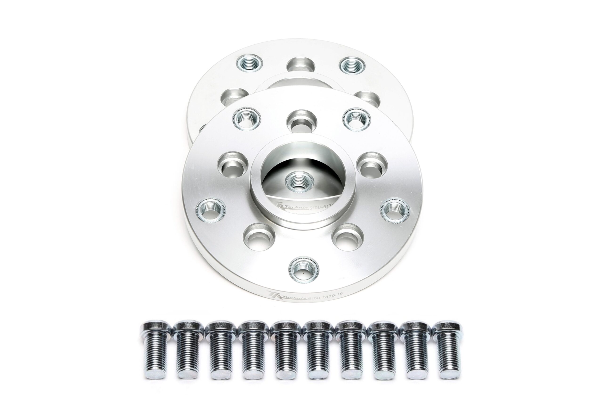 Lochkreisadapterset 15mm pro Seite/30mm pro Achse/5x100 auf 5x130