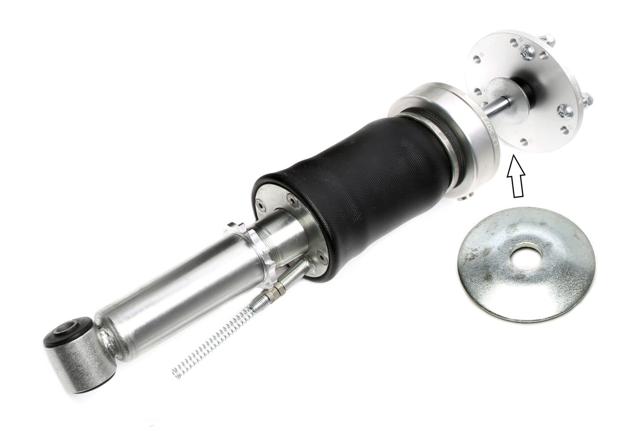 Stützscheibe für Domlager Hinterachse passend für BMW 3er Serie E30, E36, E46, Z1, Z3
