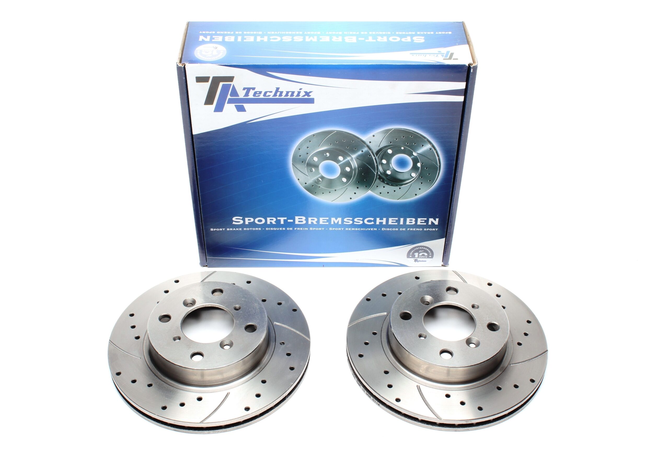 Sport Bremsscheiben Satz Vorderachse passend für Suzuki Baleno Kombi / Baleno / Baleno Schrägheck