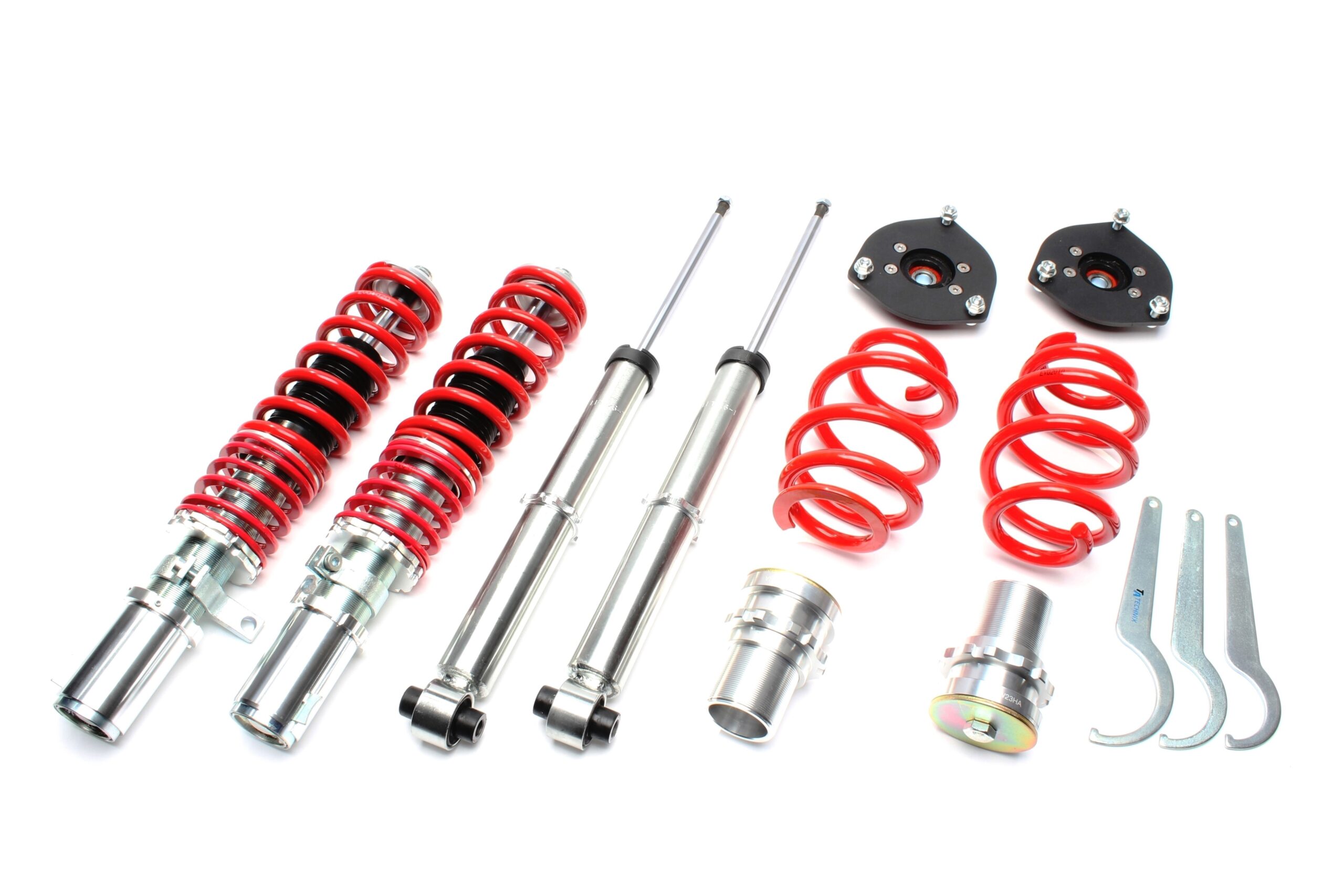 Gewindefahrwerk - Deep Version - passend für Audi A3 (8V), TT (8J)/ Seat Leon (5F)/ Skoda Octavia, Superb (5E/3T)/ VW Arteon (3H), Golf VII (AU), Passat (B8), Touran (1T)