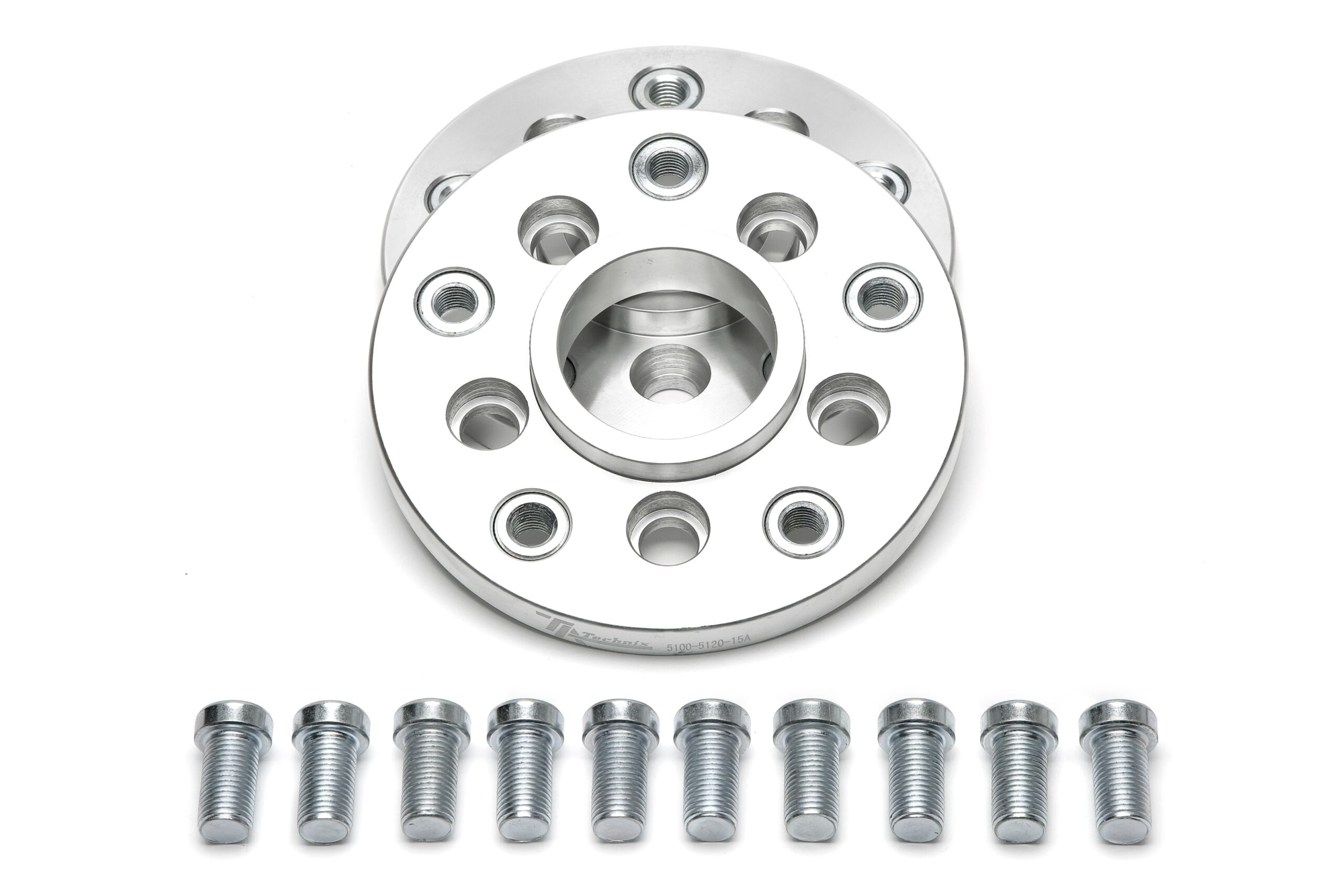 Lochkreisadapterset 15mm pro Seite/30mm pro Achse/5x100 auf 5x120