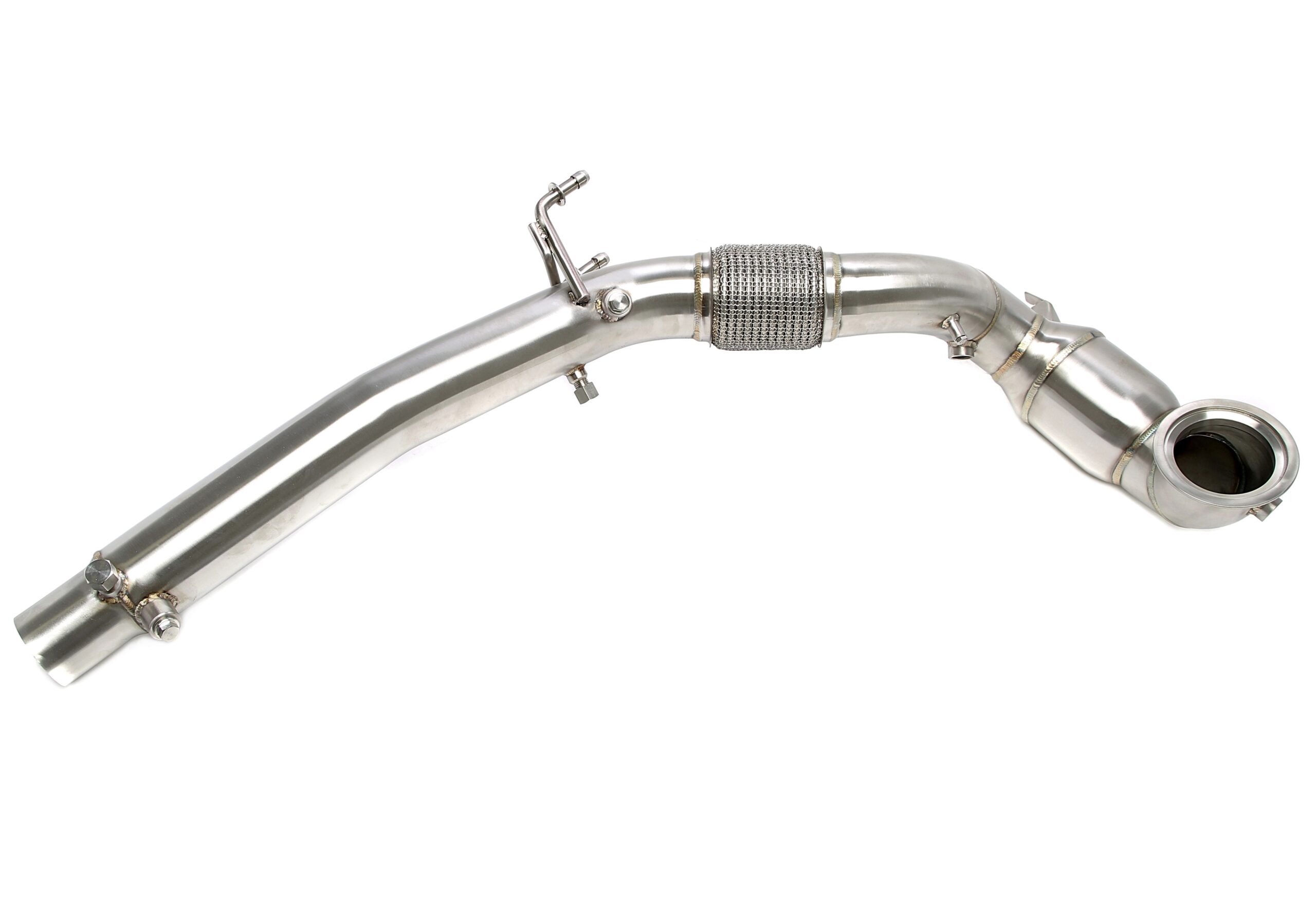 Downpipe mit Flexrohr + Katalysator passend für Audi / Cupra / Skoda / VW - MQB EA888/ Generation 4