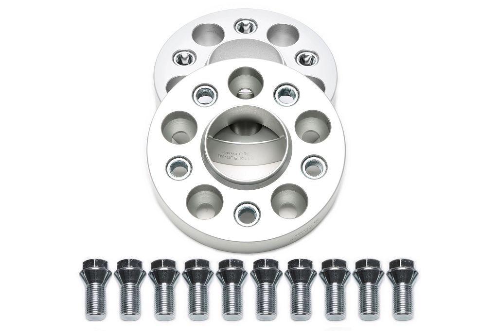 Spurverbreiterungsset für OEM Radschrauben 30mm pro Seite/60mm pro Achse, LK 5x112, NLB 66,55/66,6