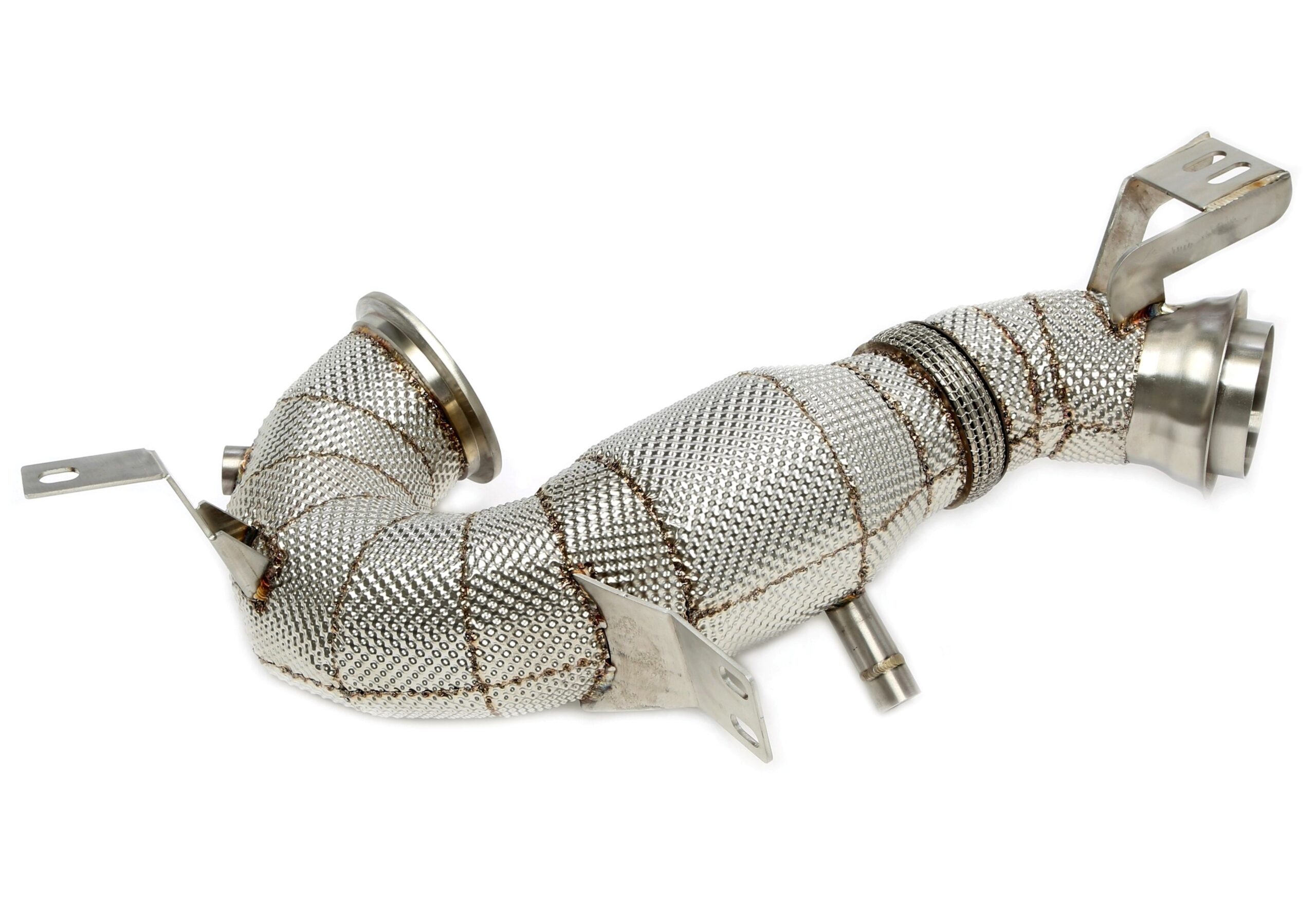 Downpipe mit Hitzeschild und Katalysator Mercedes-Benz AMG GT GT43/GT53 X290, E-Klasse W213, CLS-Klasse C257, GLE-Klasse V167, S-Klasse W222 - Motorcode M256