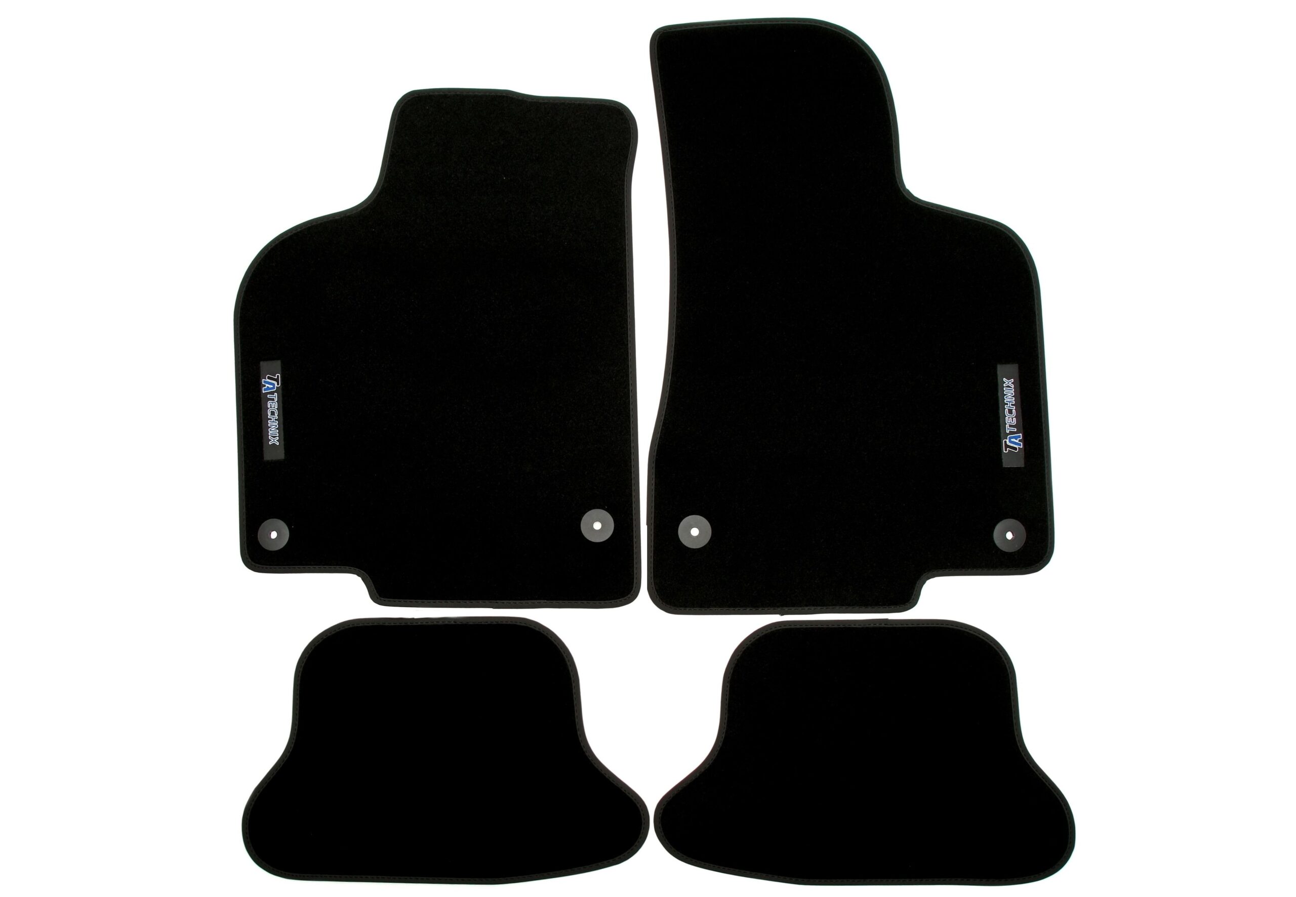 Fußmatten Set mit Logo passend für VW Lupo Typ 6X/6E, Seat Arosa Typ 6H