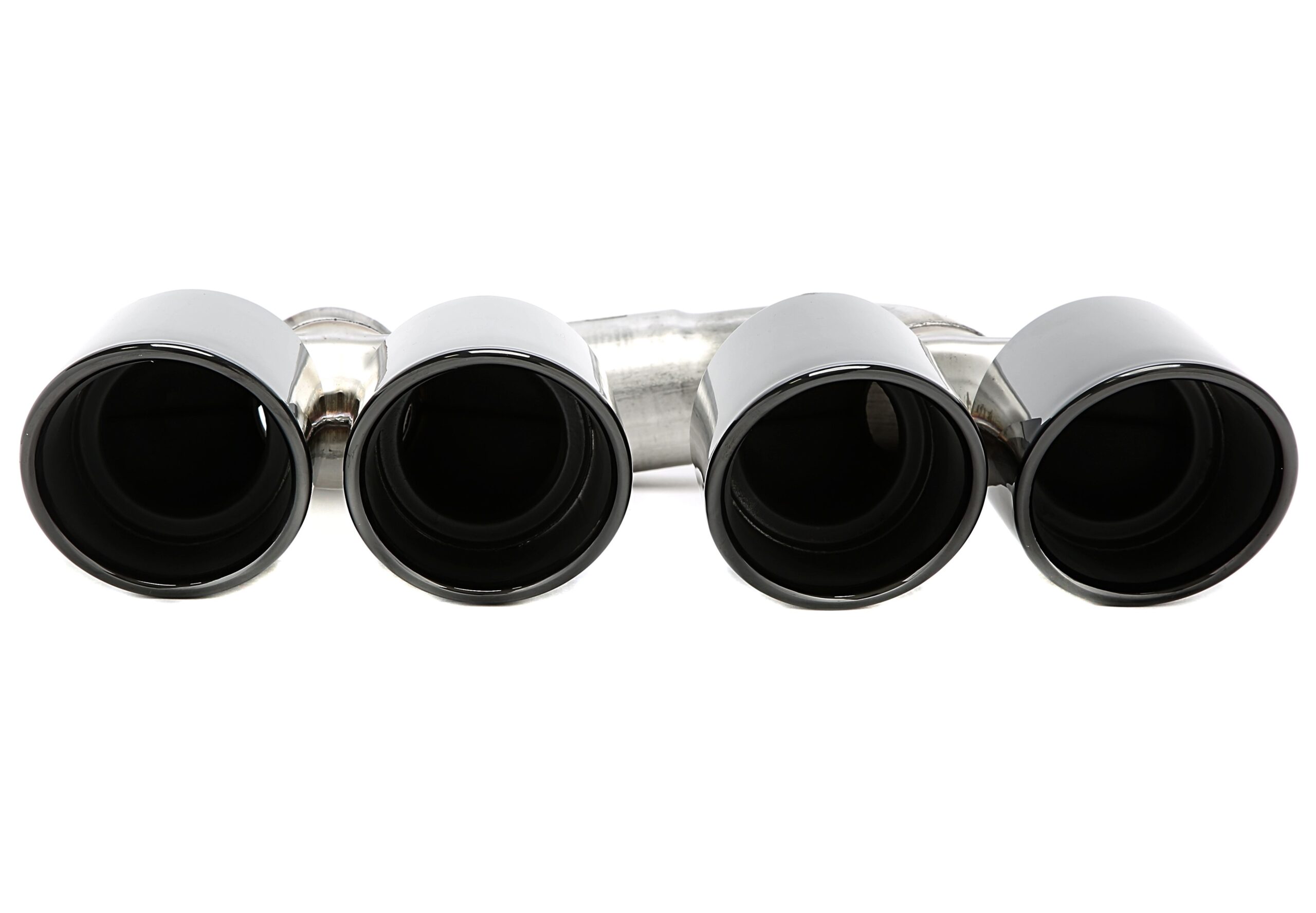 Endrohrblende zum anschrauben "double design kurz" in chrom/glänzend passend für BMW X3er Serie (G01)