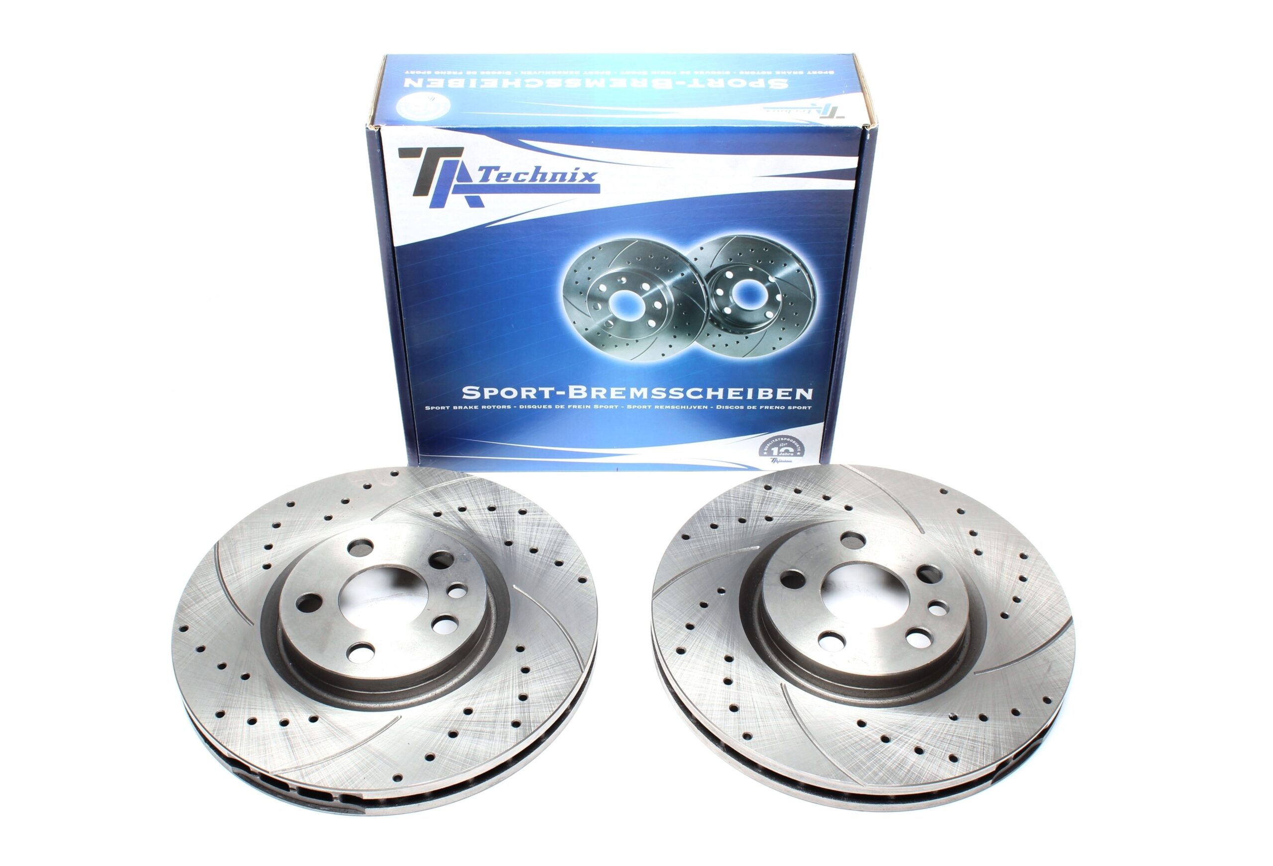 Sport Bremsscheiben Satz Vorderachse passend für Citroën C8 / Jumpy/Kasten/Pritsche / Fiat Scudo / Ulysse / Lancia Phedra / Peugeot Expert / Expert Kasten / Expert Pritsche / 807