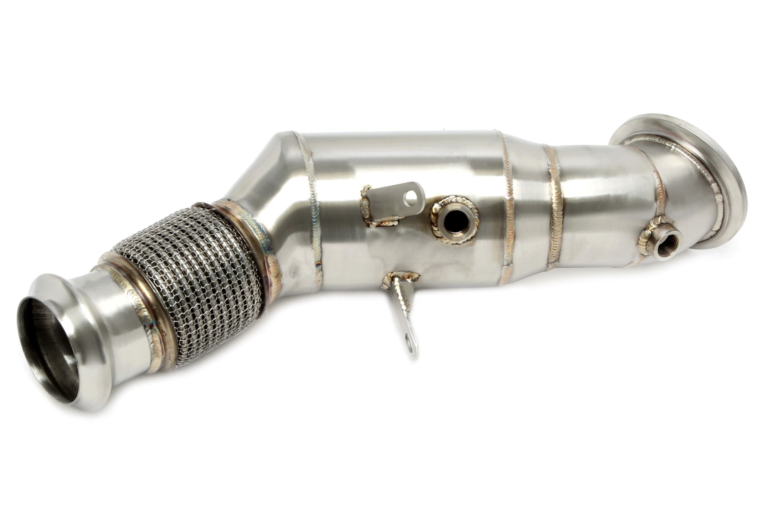 Downpipe ohne Katalysator passend für BMW 1er Serie Typ F20/F21, 2er Typ F22, F23, 3er Typ F30, F31, F34, G20, G21, 4er Typ F32,F33, F36, G22, G23, G26, 5er Typ G30, 6er Typ G32, X3/X4 Typ G01/G02 - Motorcode B48