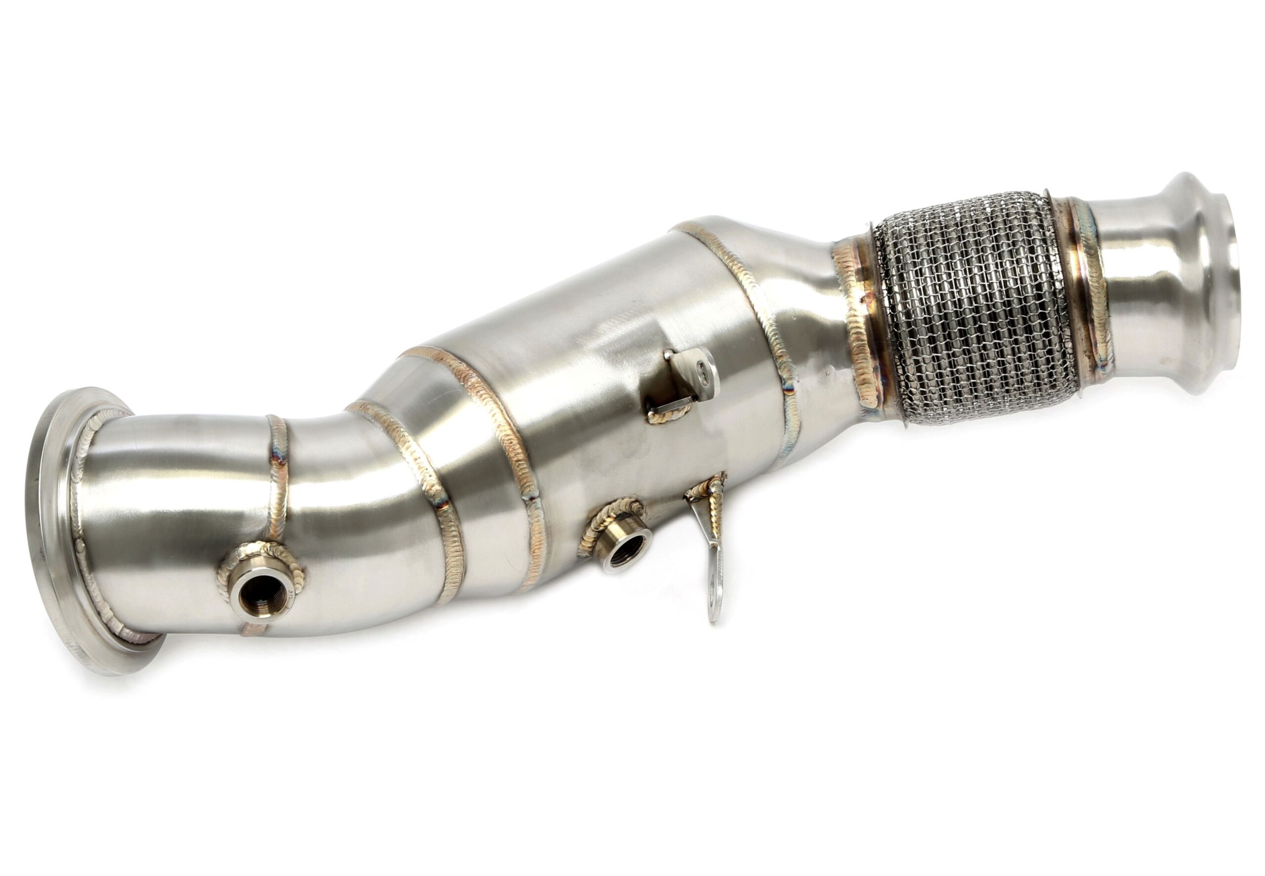 Downpipe ohne Katalysator passend für BMW 1er Serie Typ F20/F21, 2er Typ F22, F23, 3er Typ F30, F31, F34, G20, G21, 4er Typ F32,F33, F36, G22, G23, G26, 5er Typ G30, 6er Typ G32, X3/X4 Typ G01/G02 - Motorcode B48