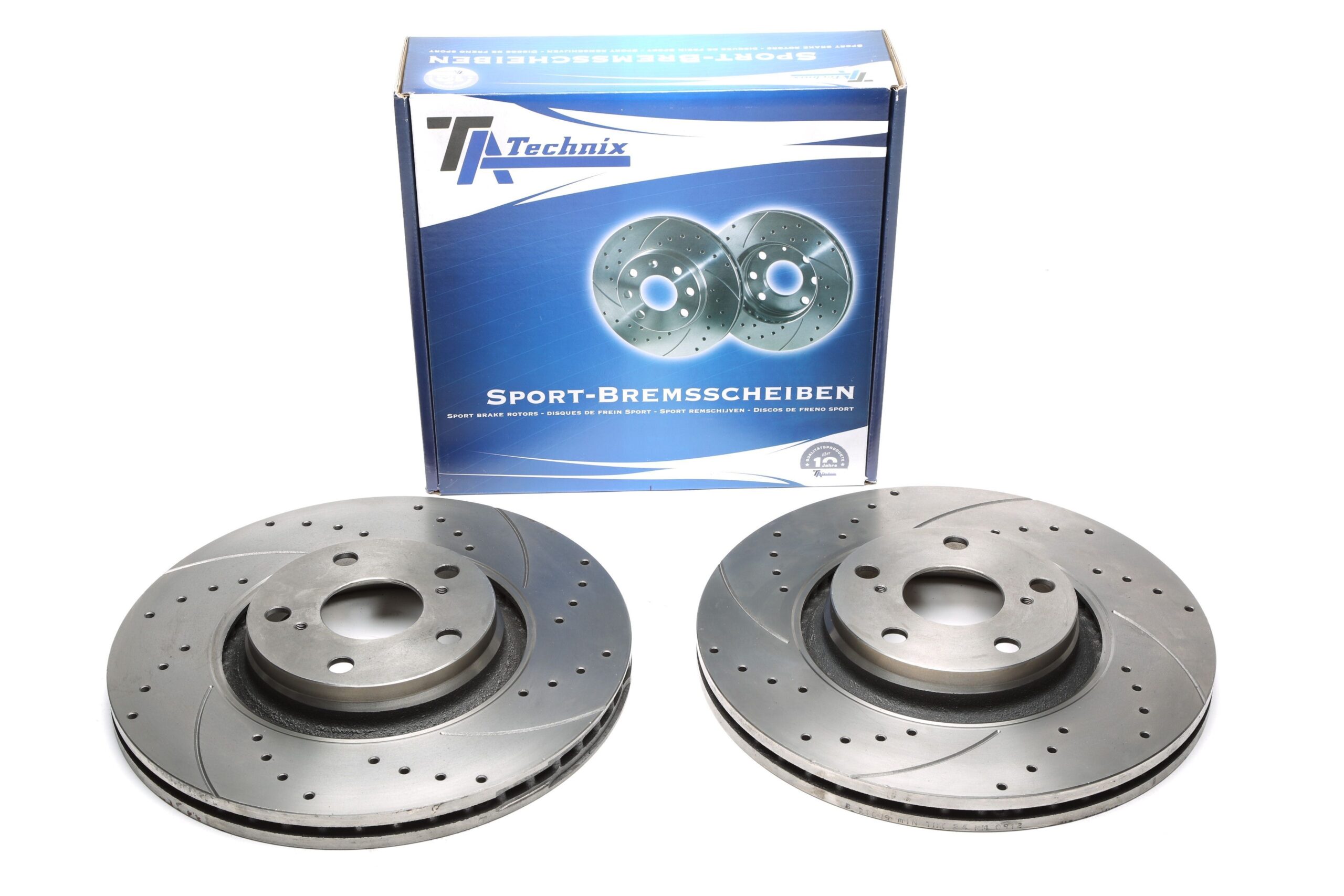 Sport Bremsscheiben Satz Vorderachse passend für Toyota Avensis Stufenheck / Avensis Station Wagon / Verso