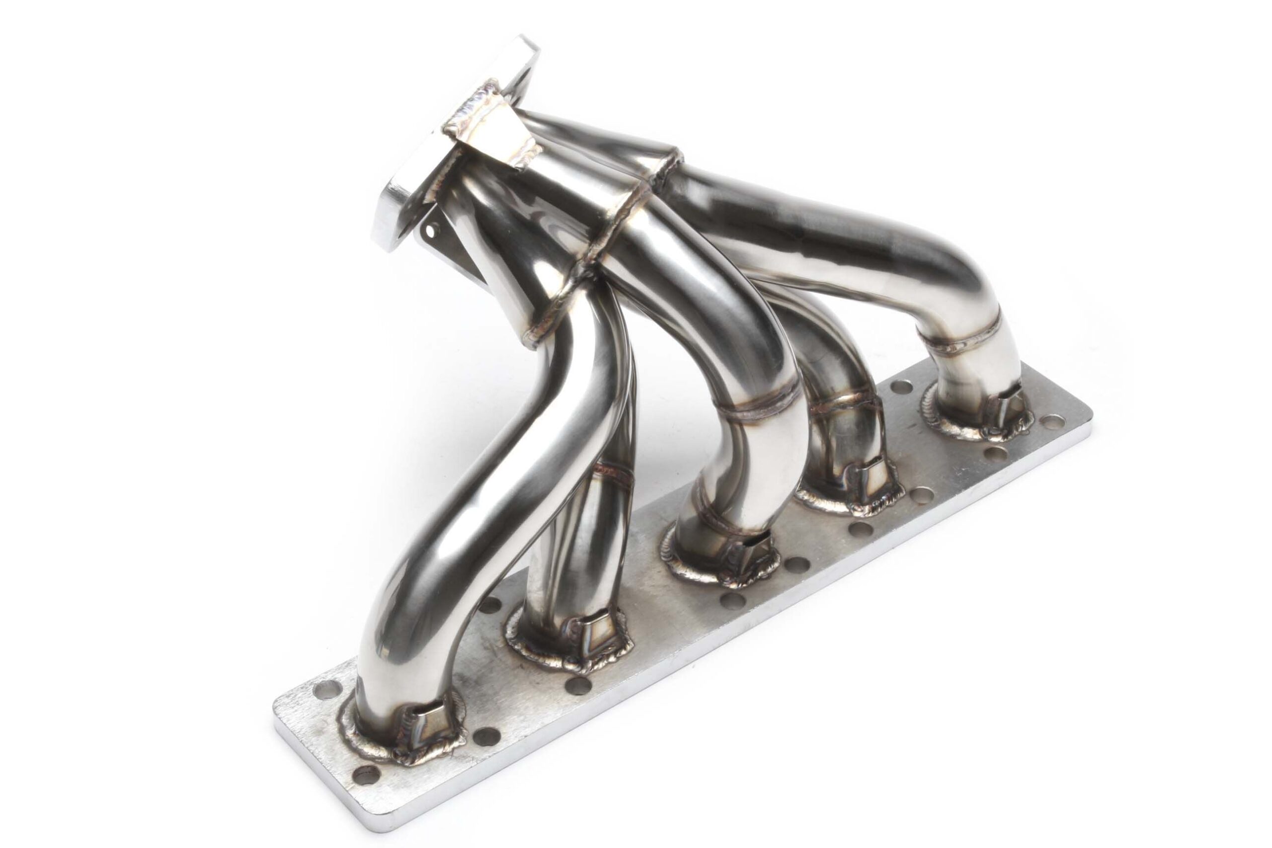 Edelstahl Turbokrümmer passend für Audi 80/100/200/A6/Coupe/Quattro S2/RS2/S4/S6/5-Zyl 20V