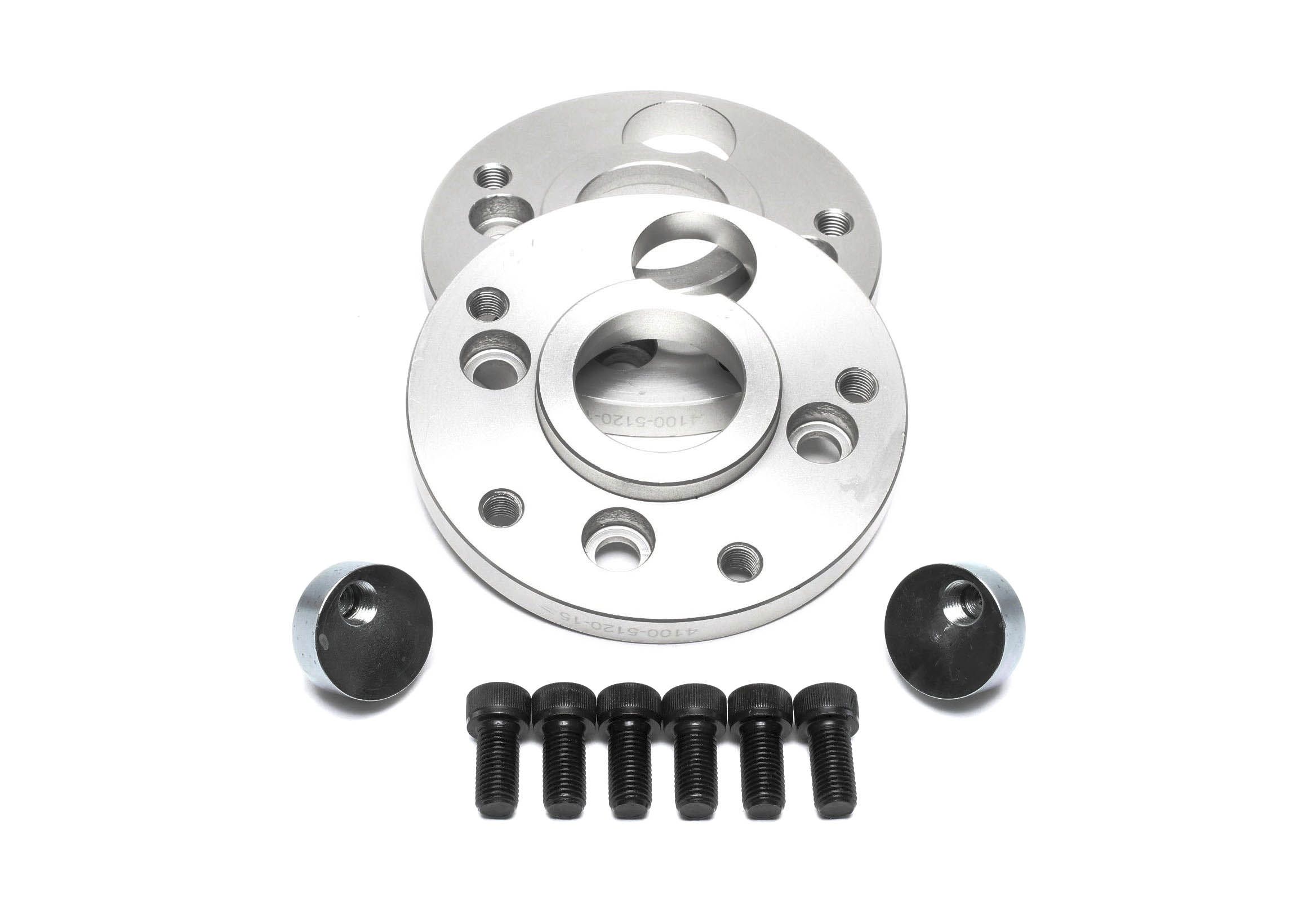 Lochkreisadapterset 15mm pro Seite/30mm pro Achse/4x100 auf 5x120