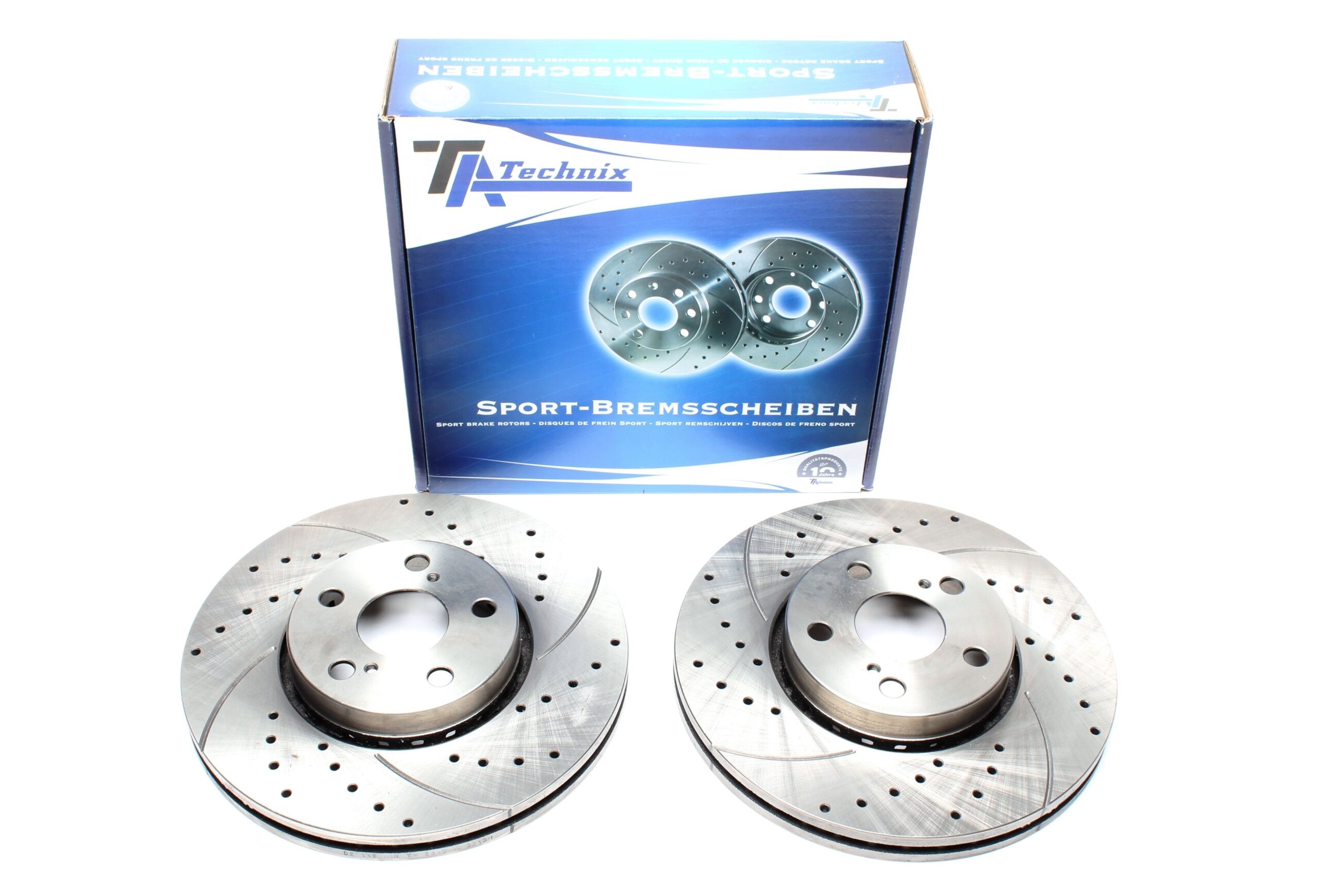 Sport Bremsscheiben Satz Vorderachse passend für Toyota Avensis / Avensis Liftback / Avensis SW