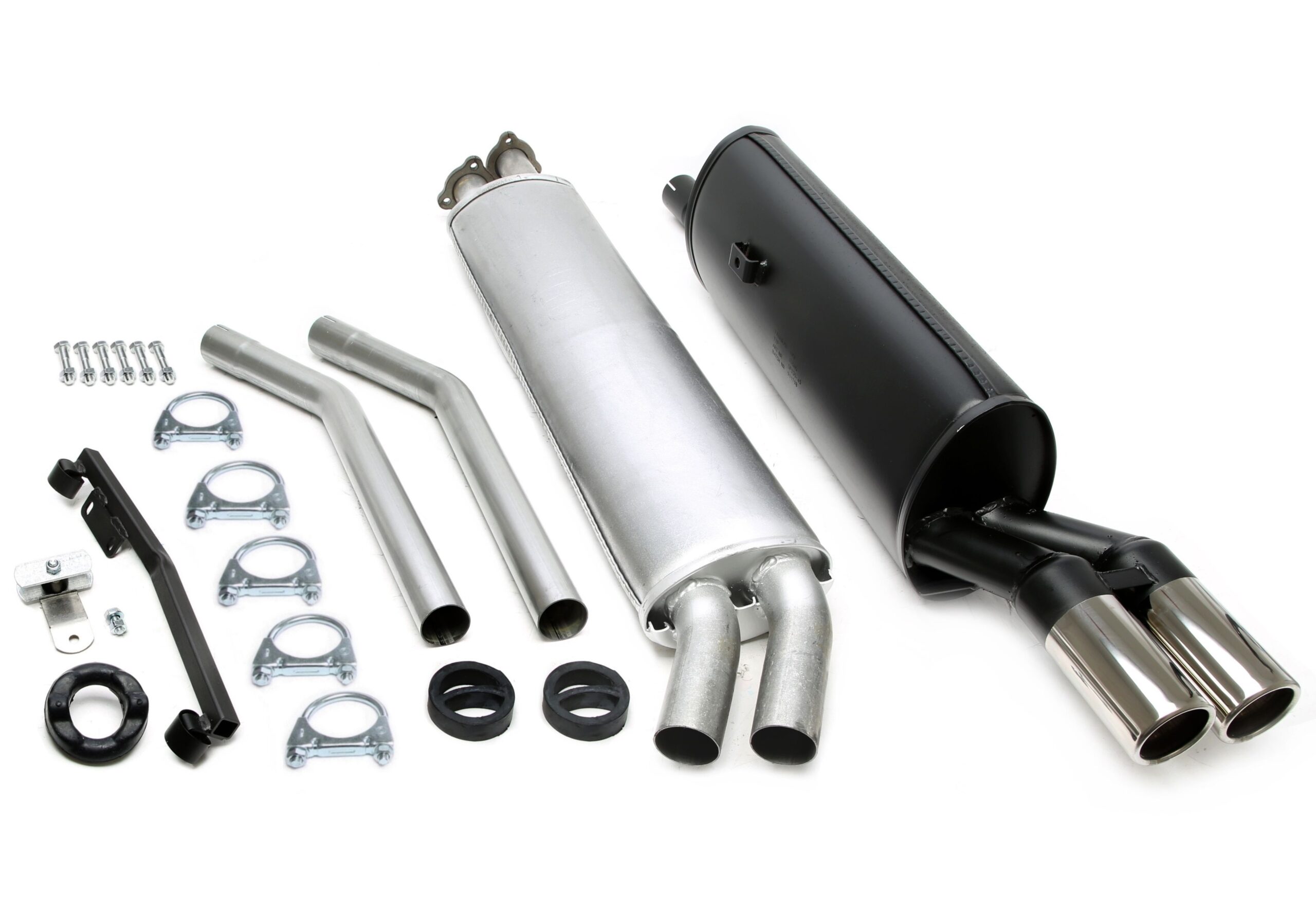Sportauspuffanlage 2x70mm passend für BMW 520i/525i/528i/iA/628CSi E28/E24