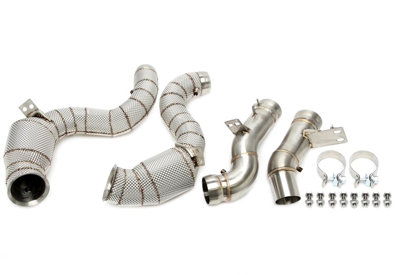 Downpipe mit Hitzeschild und Katalysator + OPF passend Mercedes Benz GLE Klasse AMG 63/63S EQ Boost 4matic+ C167/V167 - Motorcode M177
