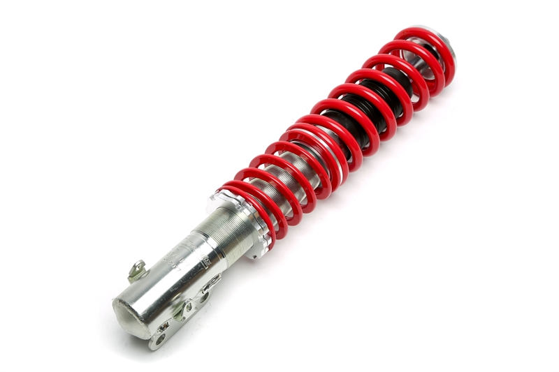 Gewindefederbein Vorderachse aus EVOGWVW02 + EVOGWVW02/1 + EVOGWVW02/2 + EVOGWVW03 + EVOGWVW05 Seat Cordoba, Vario, Ibiza II (6K), Toledo I (1L), Inca (6K9)/ VW Golf II, Jetta II (19E), Corrado (53I), Caddy II (9K), Golf III (1H) + Cabrio