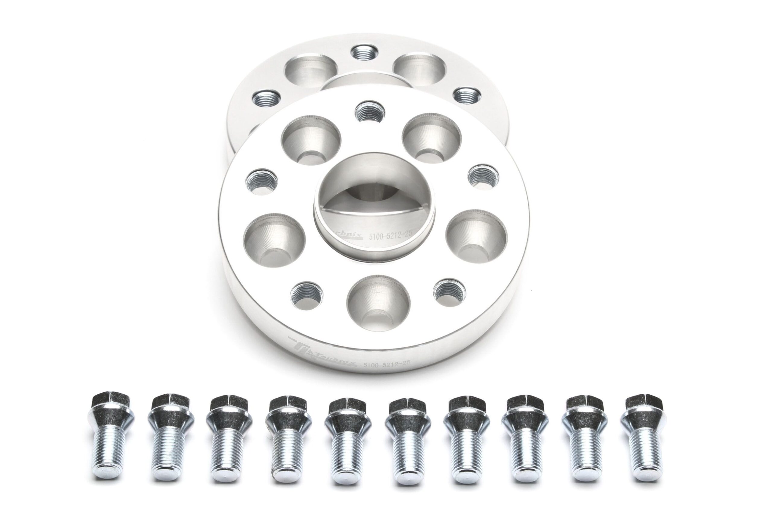 Lochkreisadapterset 25mm pro Seite/50mm pro Achse/5x100 auf 5x112
