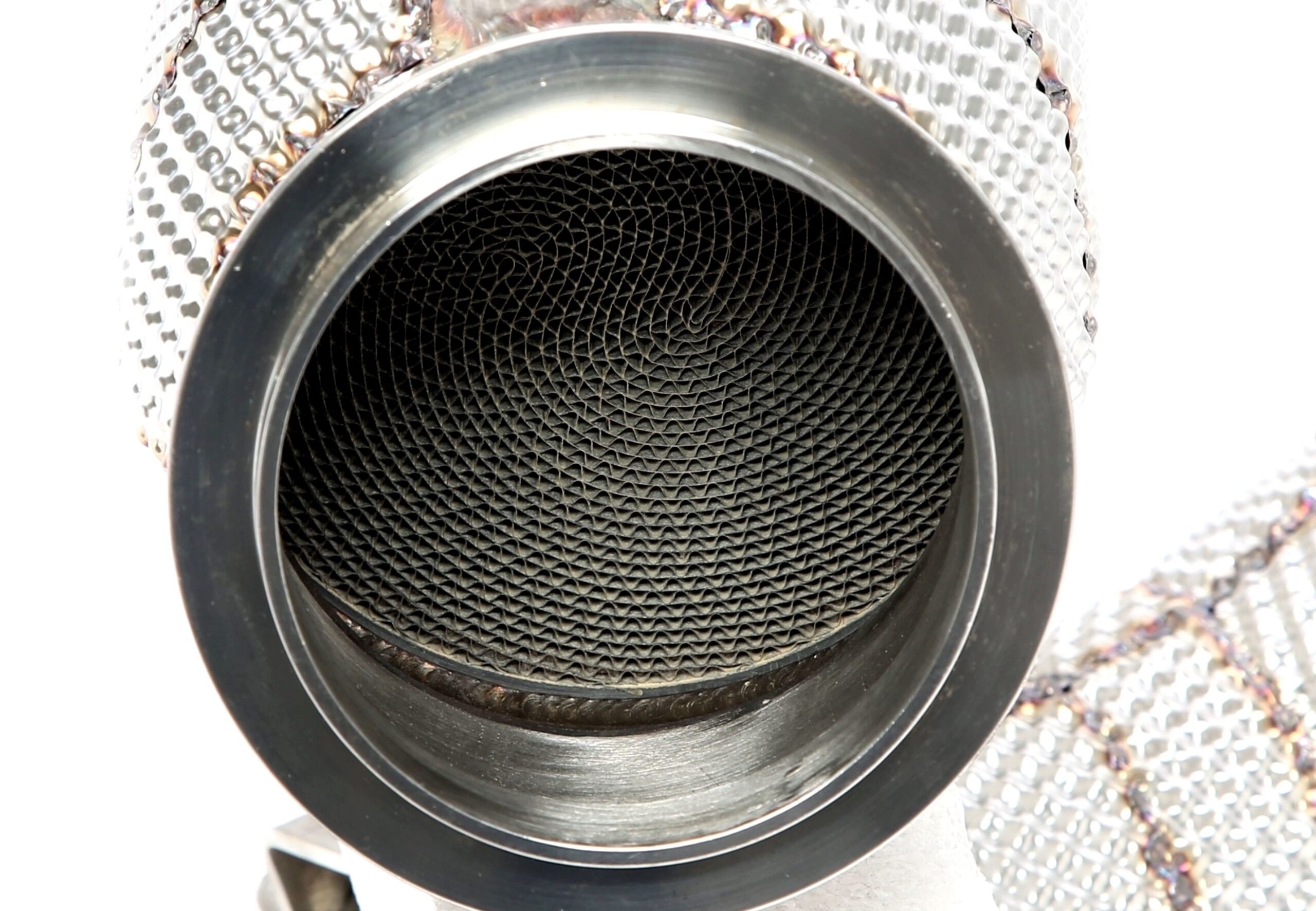 Downpipe mit Hitzeschild und Katalysator passend für BMW X3er M Modelle Typ F97, X4er M Modelle Typ F98 - Motorcode S58