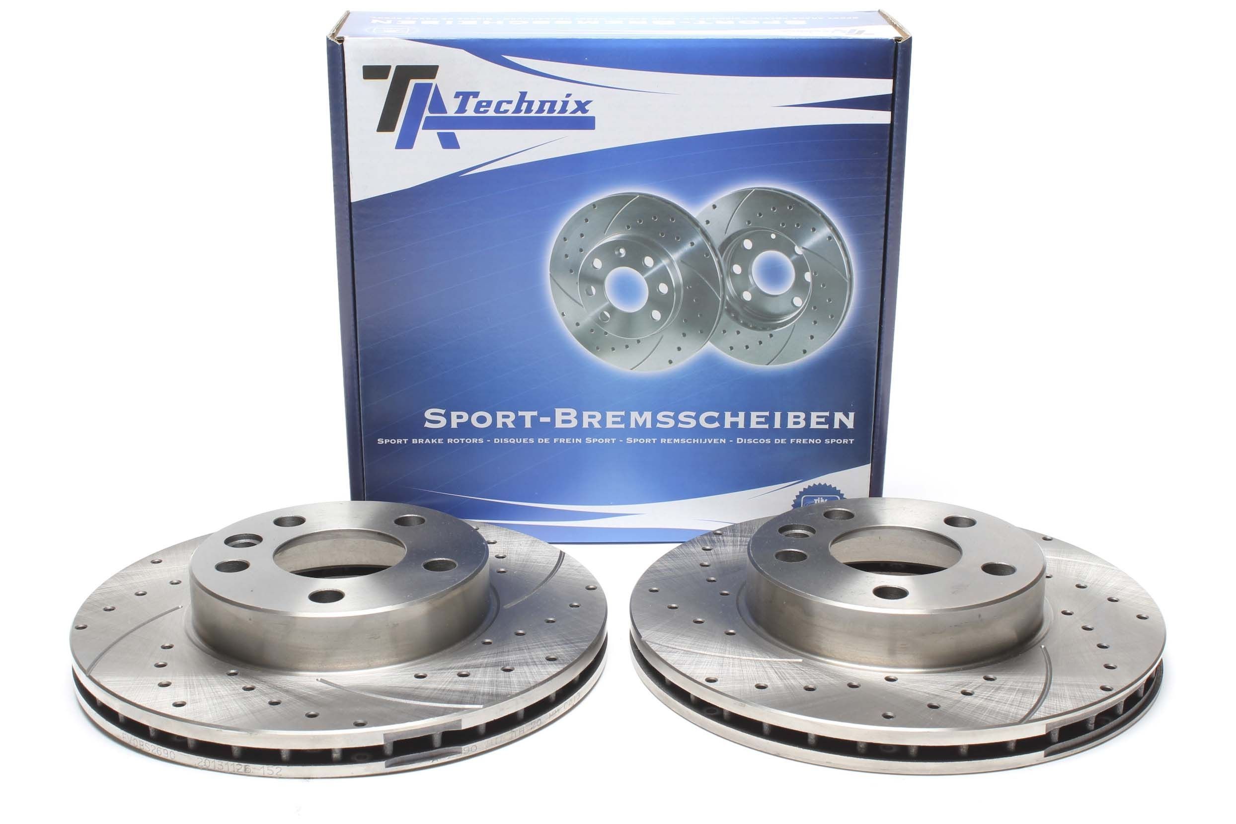 Sport Bremsscheiben Satz Vorderachse passend für VW T4