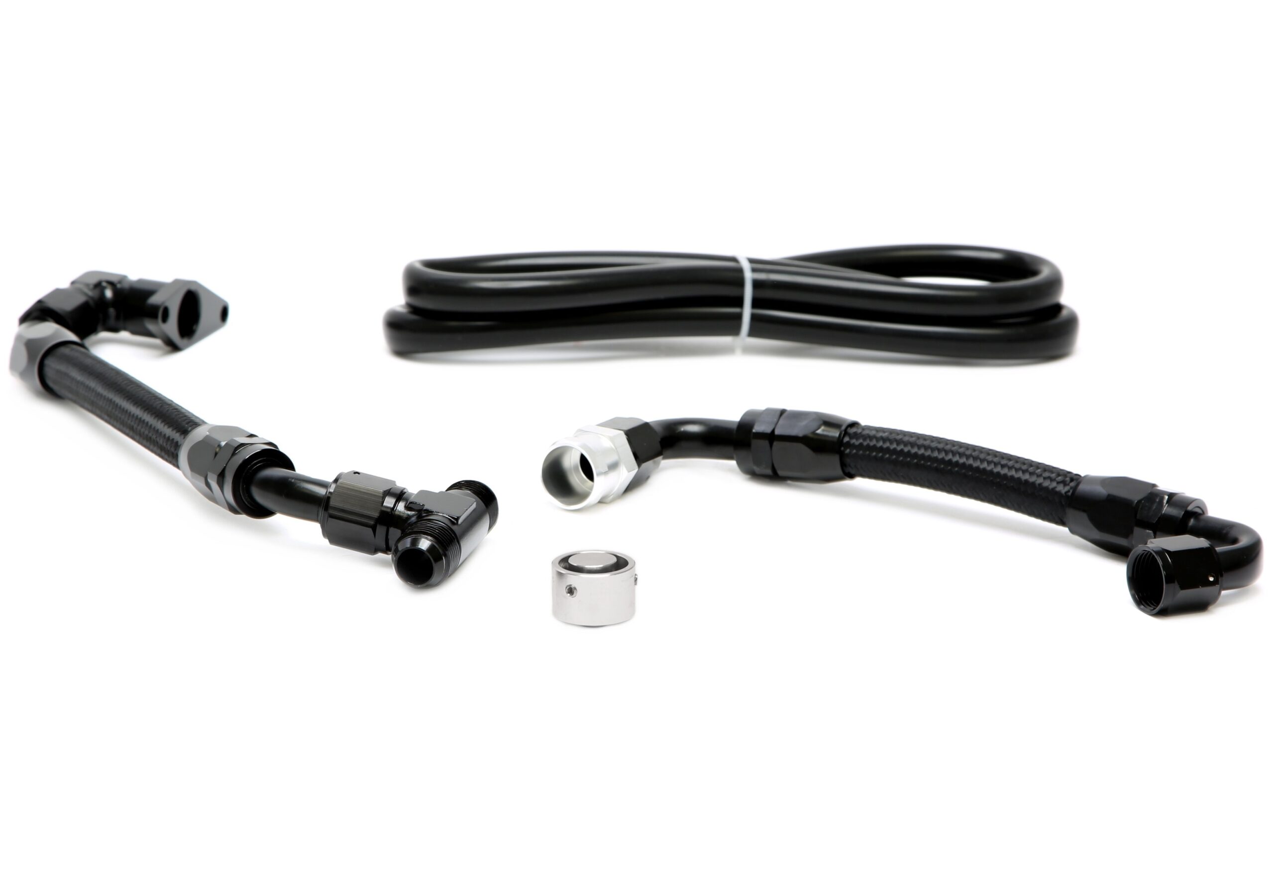 Alu gefräster Ventildeckel in rot mit KGE Kit passend für Audi / Seat / Skoda / VW der MQB-Plattform (EA113)