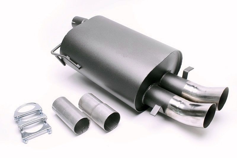 Sportendschalldämpfer 2x76mm DTM passend für BMW 5er Serie Limousine, Typ E39