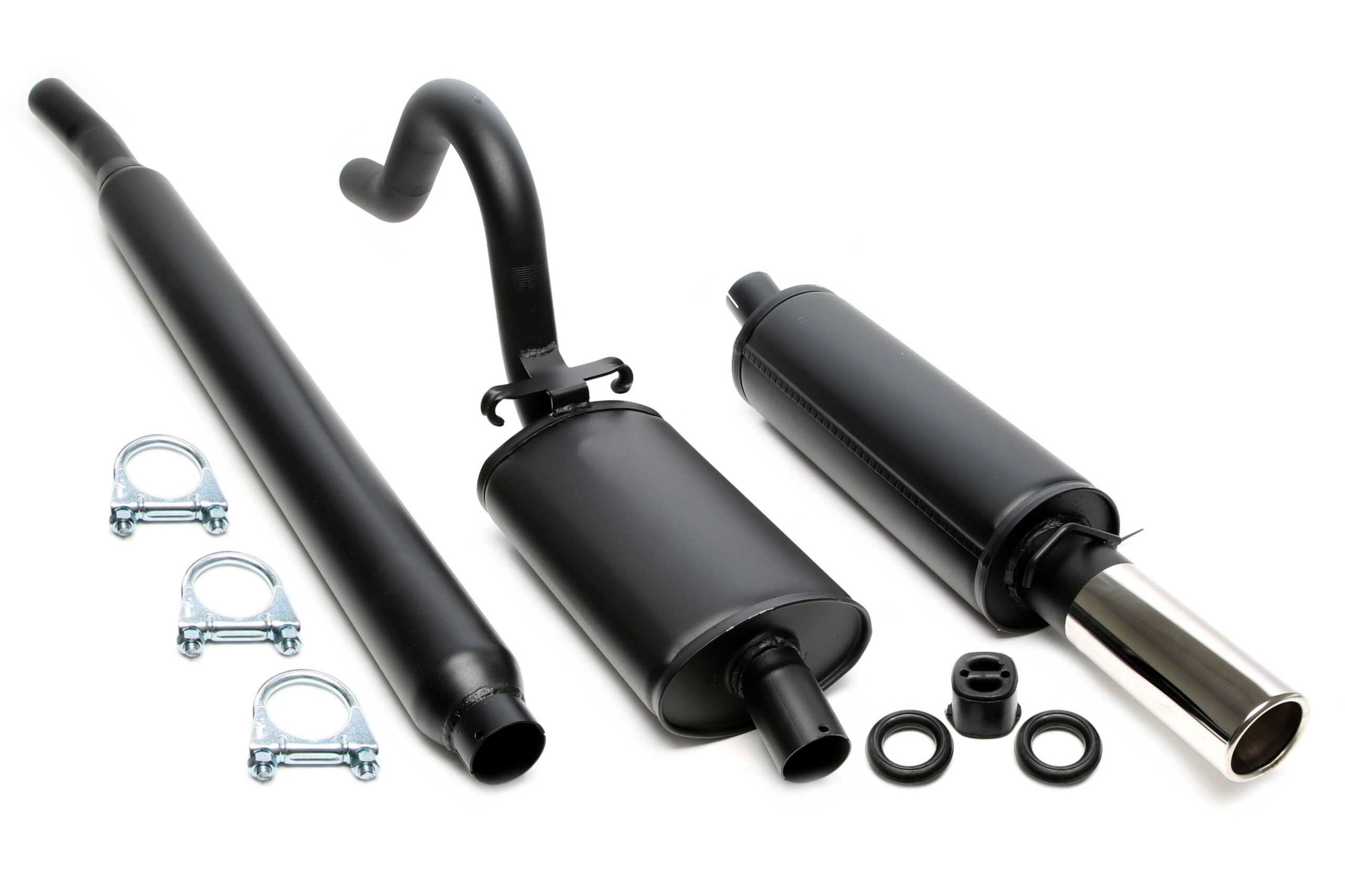 Sportauspuffanlage 1x80mm passend für Opel Ascona B/Manta B