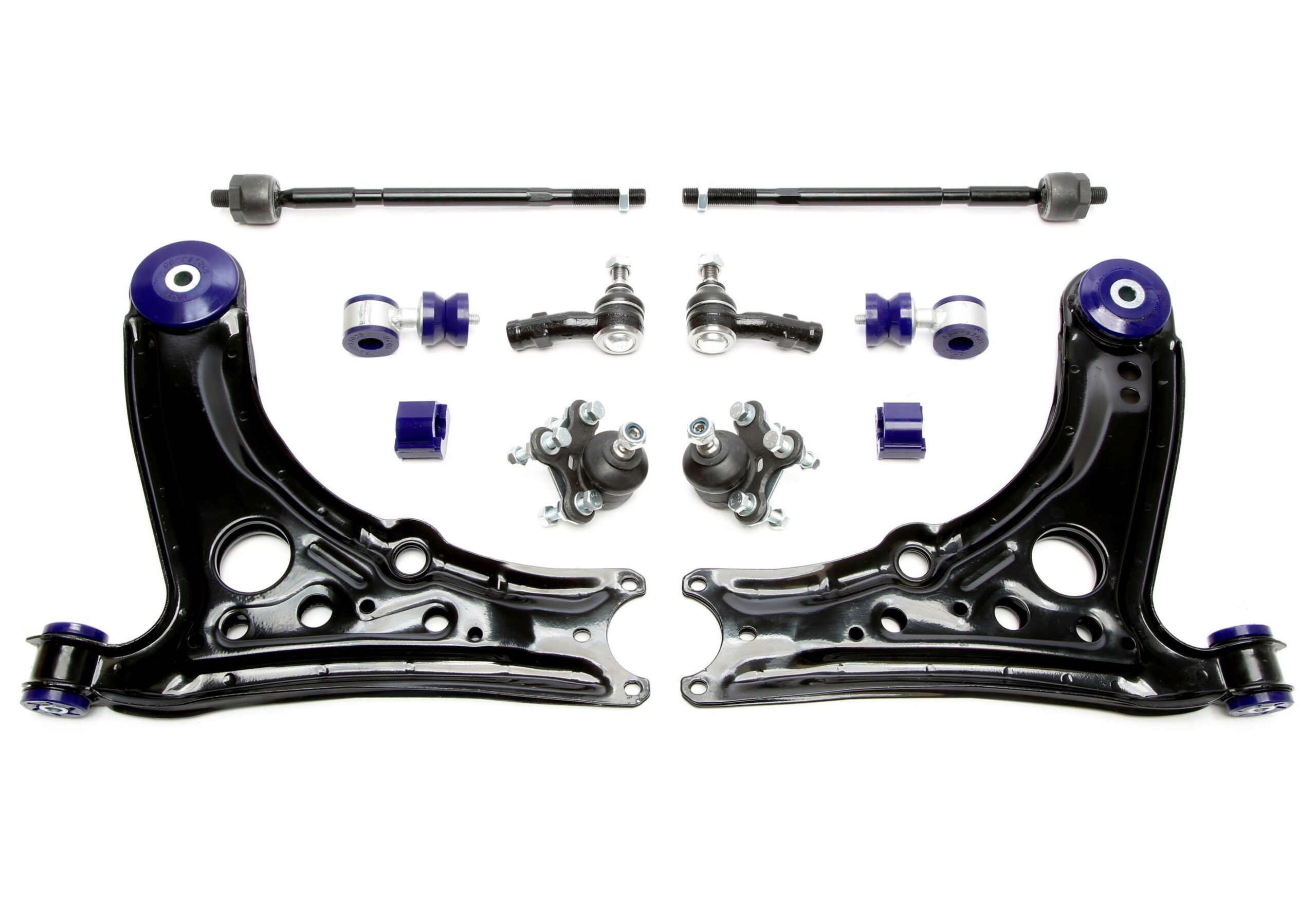Querlenker Set mit PU Buchsen passend für VW Polo 6N