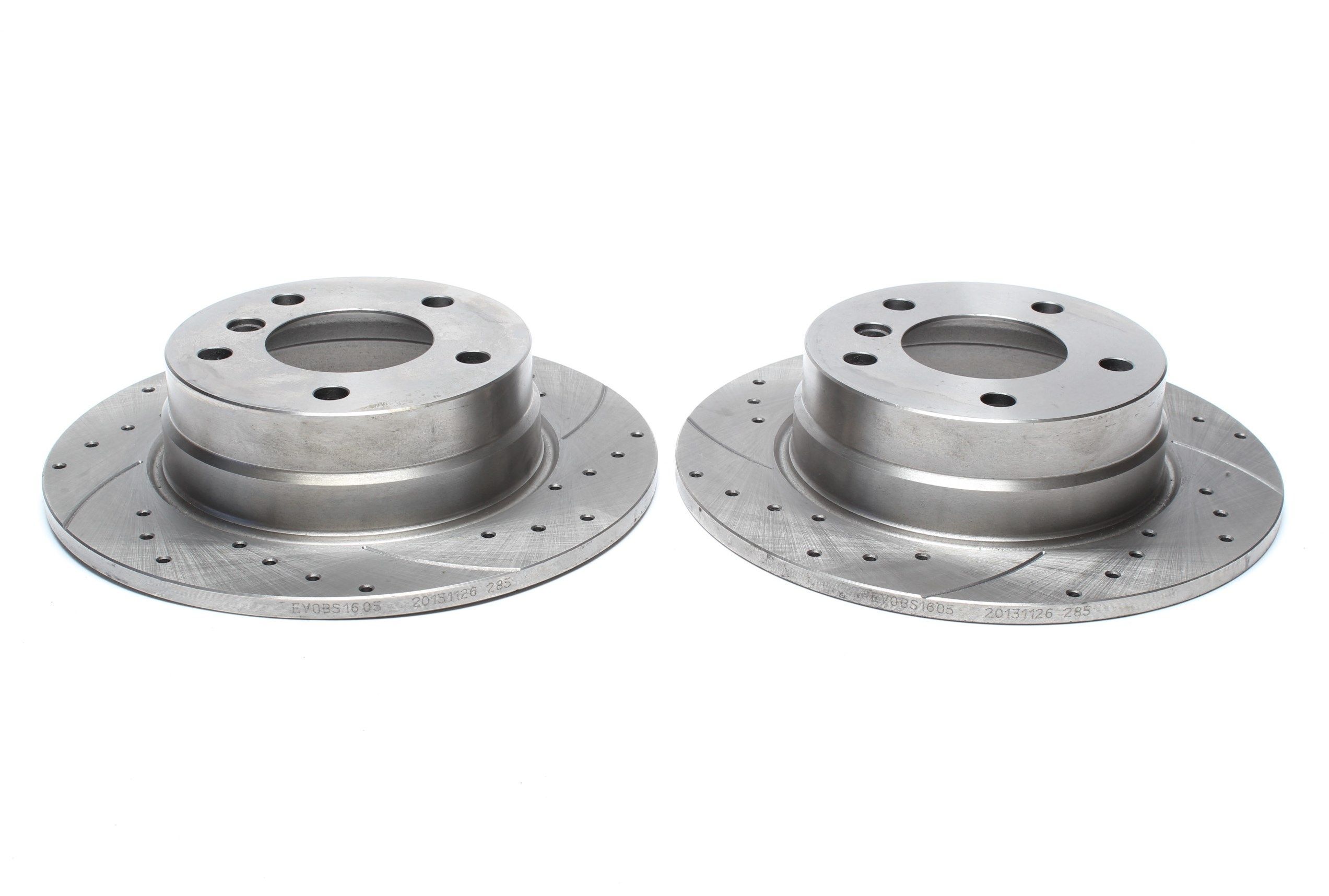 Sport Bremsscheiben Satz Hinterachse passend für BMW 116i/118i E81 / F20