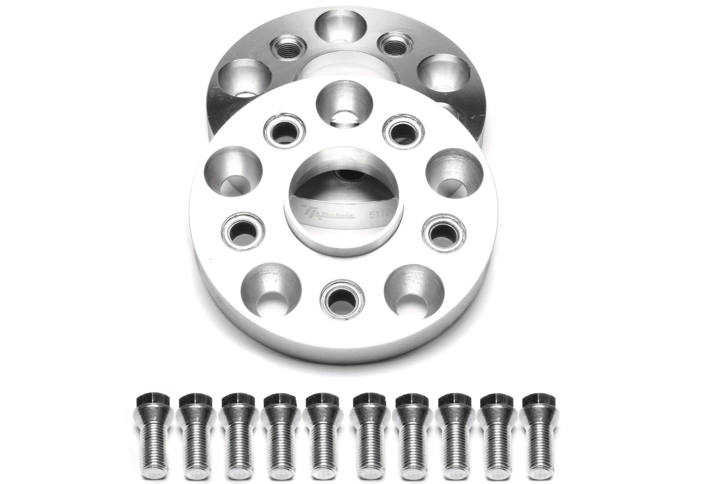 Lochkreisadapterset 20mm pro Seite/40mm pro Achse/5x112 auf 5x100