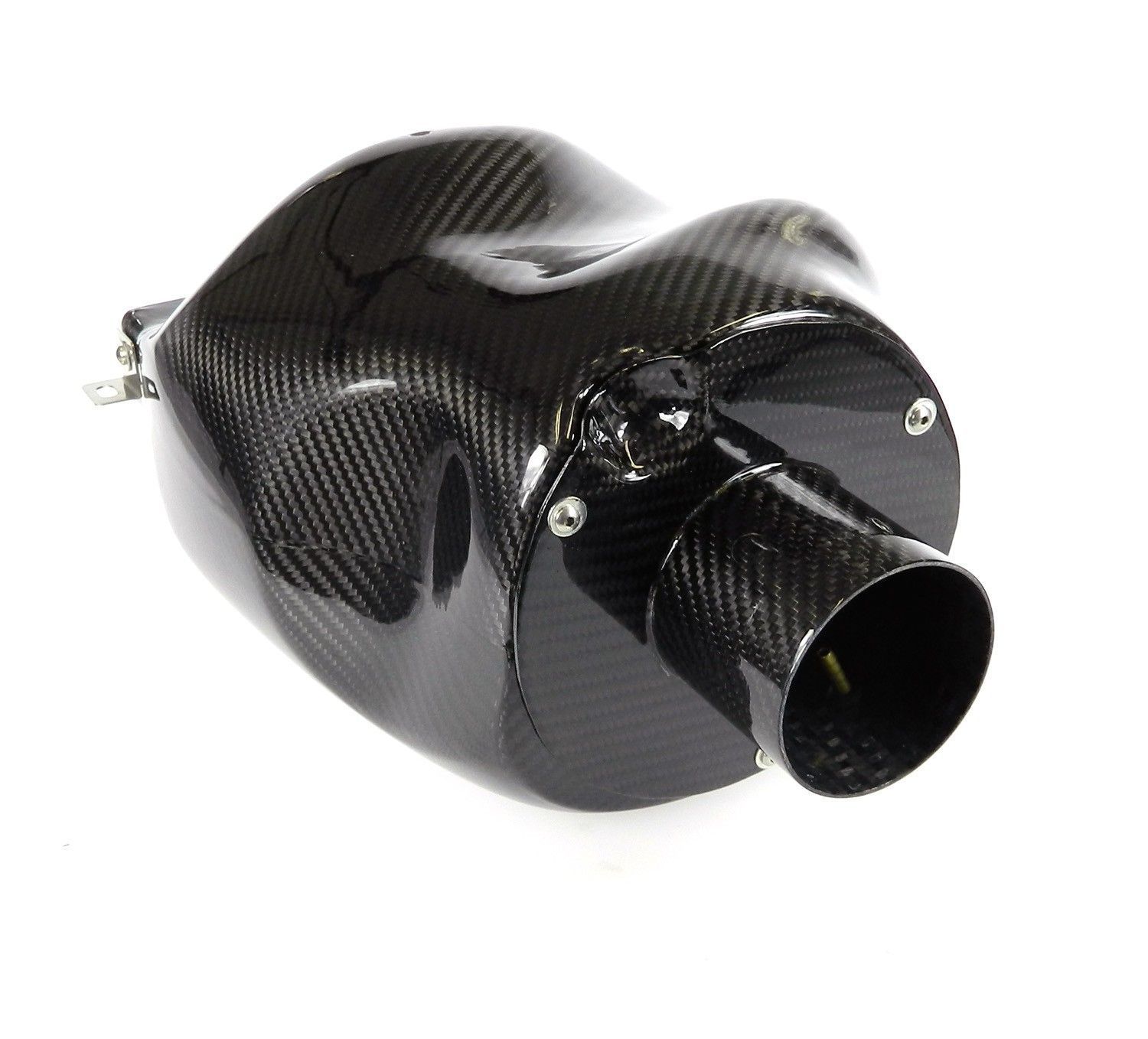 Carbon Air Intake / Air-Box / Staudrucksammler passend für Audi A3 (8P)/ Seat Leon, Toledo (1P/5P)/ Skoda Octavia (1Z)/ VW Golf, Golf Plus, Jetta (1K/5K/5M/162), Touran (1T), Tiguan (5N) mit 2.0l TDI Motoren