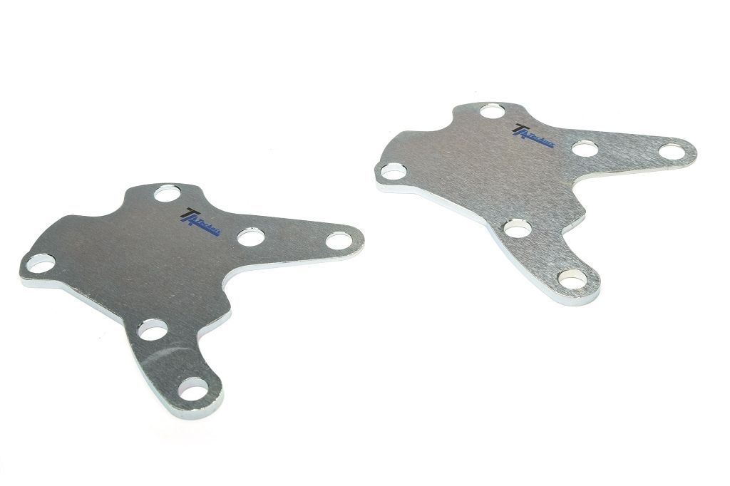 Adapterplatten Set zur Sturzverstellung Hinterachse passend für Audi A3 / TT / Seat Inca / Leon / Toledo II / Skoda Octavia /VW Bora / Golf IV / New Beetle