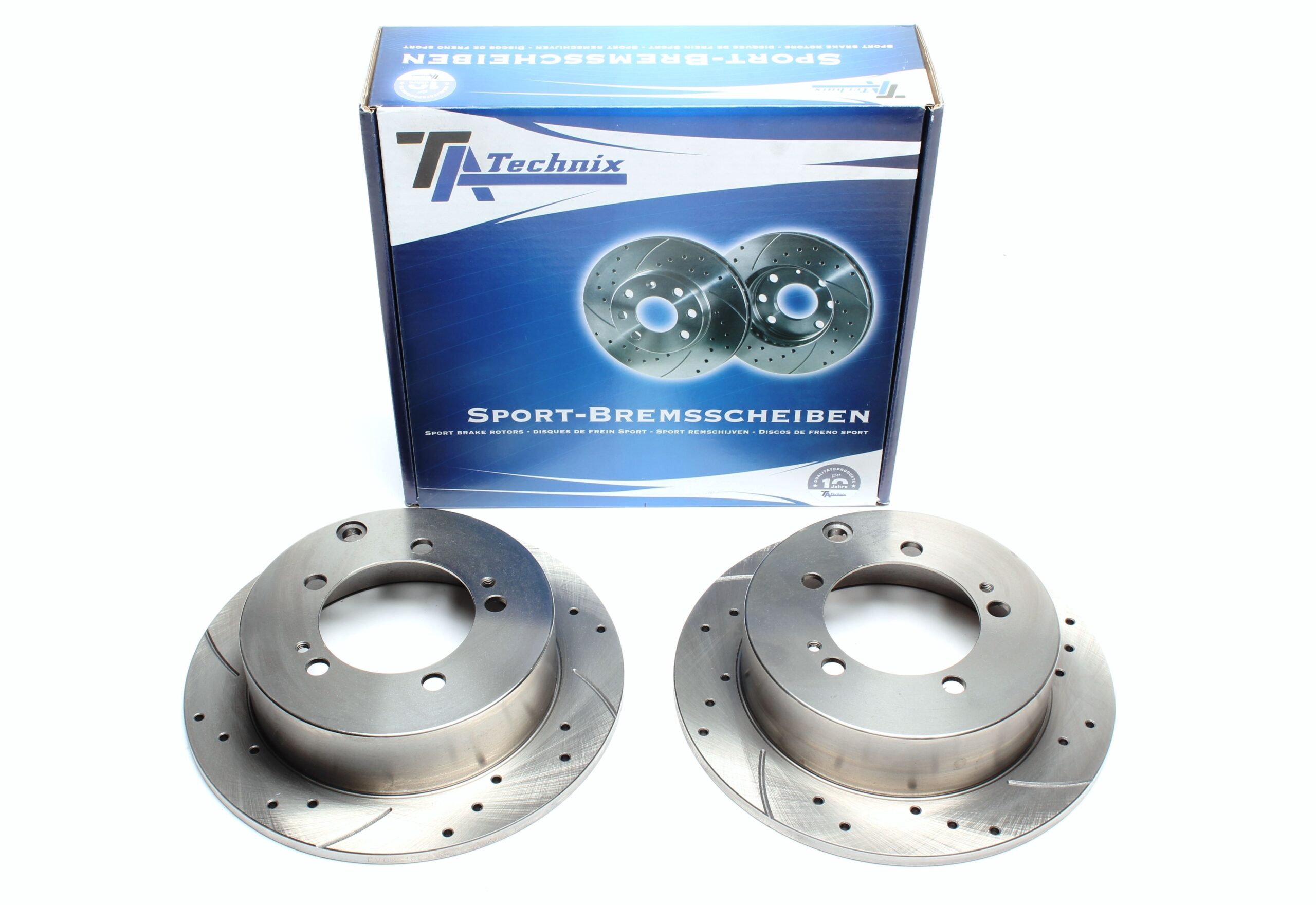 Sport Bremsscheiben Satz Hinterachse passend für Mitsubishi Pajero II Canvas / Pajero Pinin
