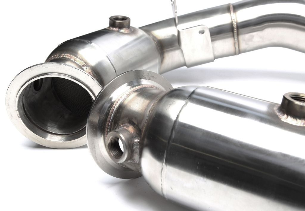 Downpipe mit Katalysator passend für BMW 5er Serie F10, 6er Serie F06/F12/F13 M5/M6