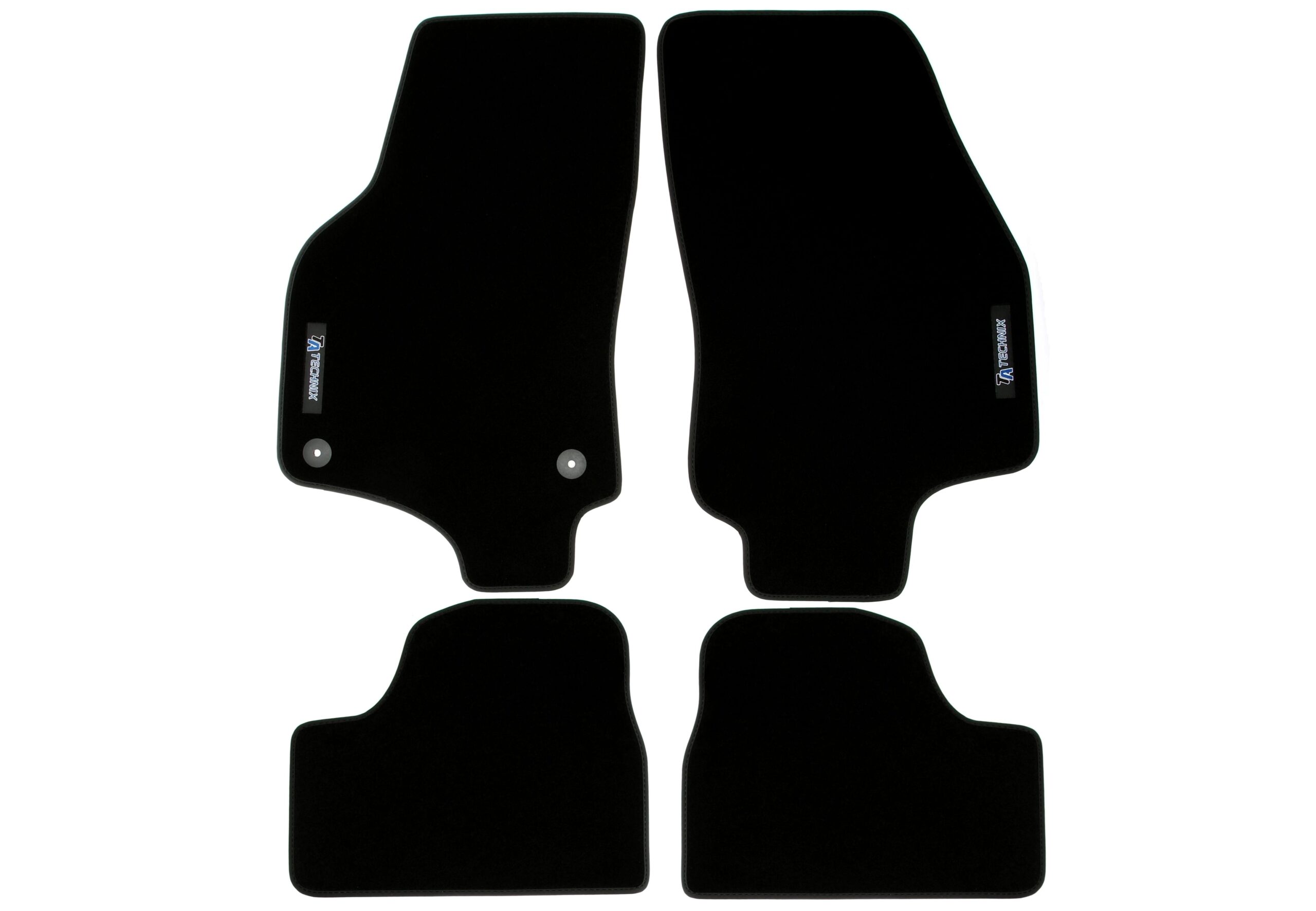 Fußmatten Set mit Logo passend für Opel Astra G Cabrio, Coupe Typ T98