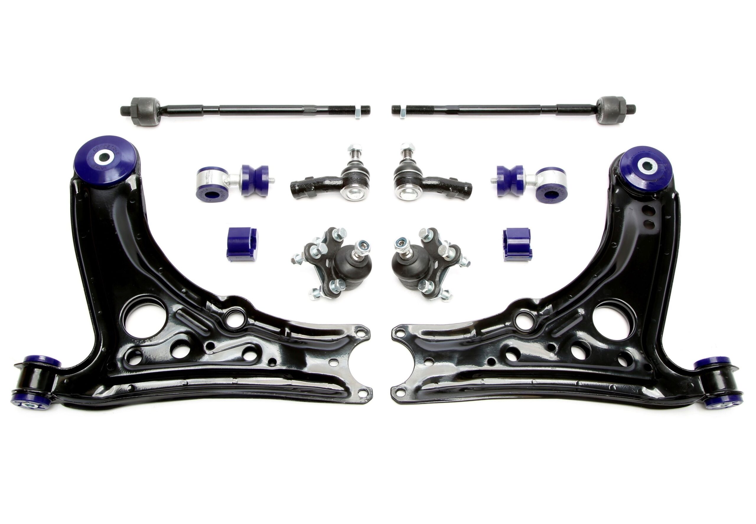 Querlenker Set mit PU Buchsen passend für VW Polo 6N
