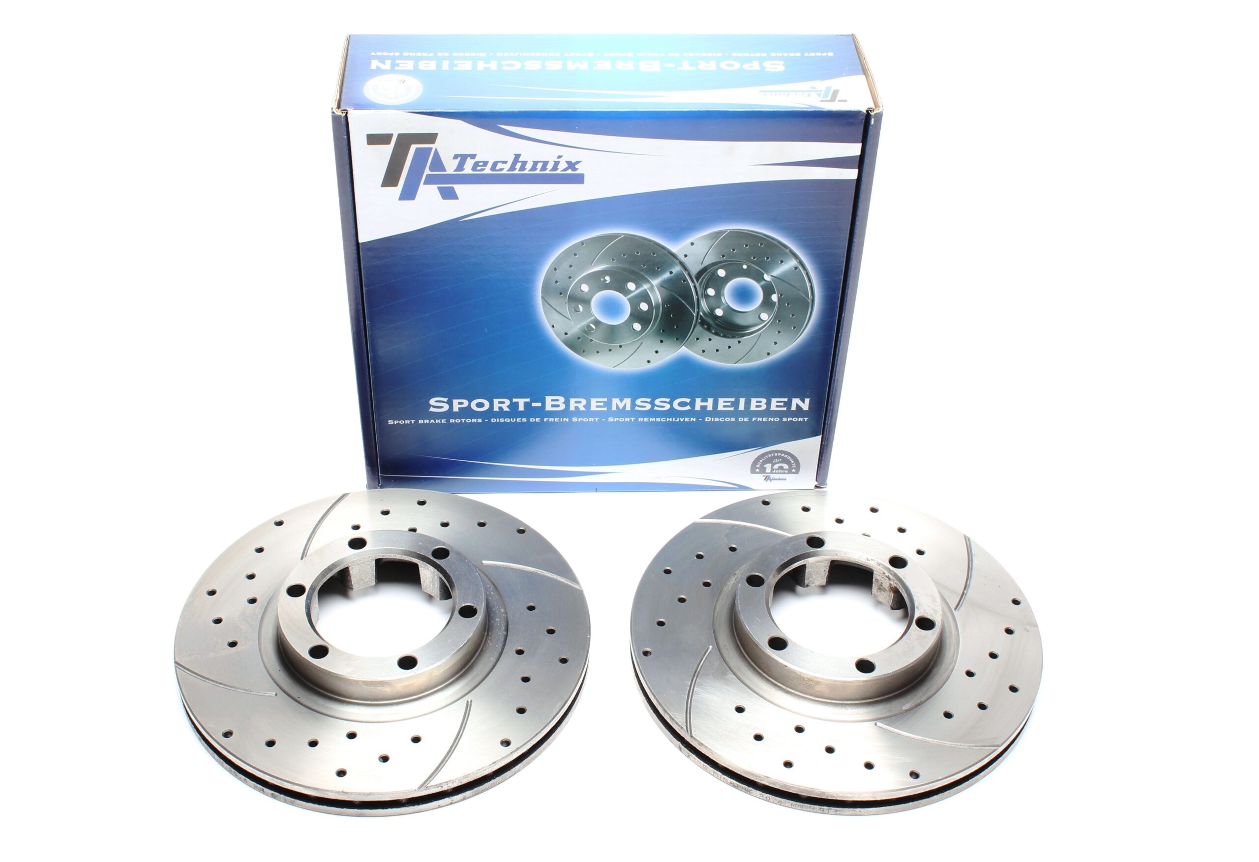 Sport Bremsscheiben Satz Vorderachse passend für Mitsubishi Pajero I / Pajero I Canvas Top