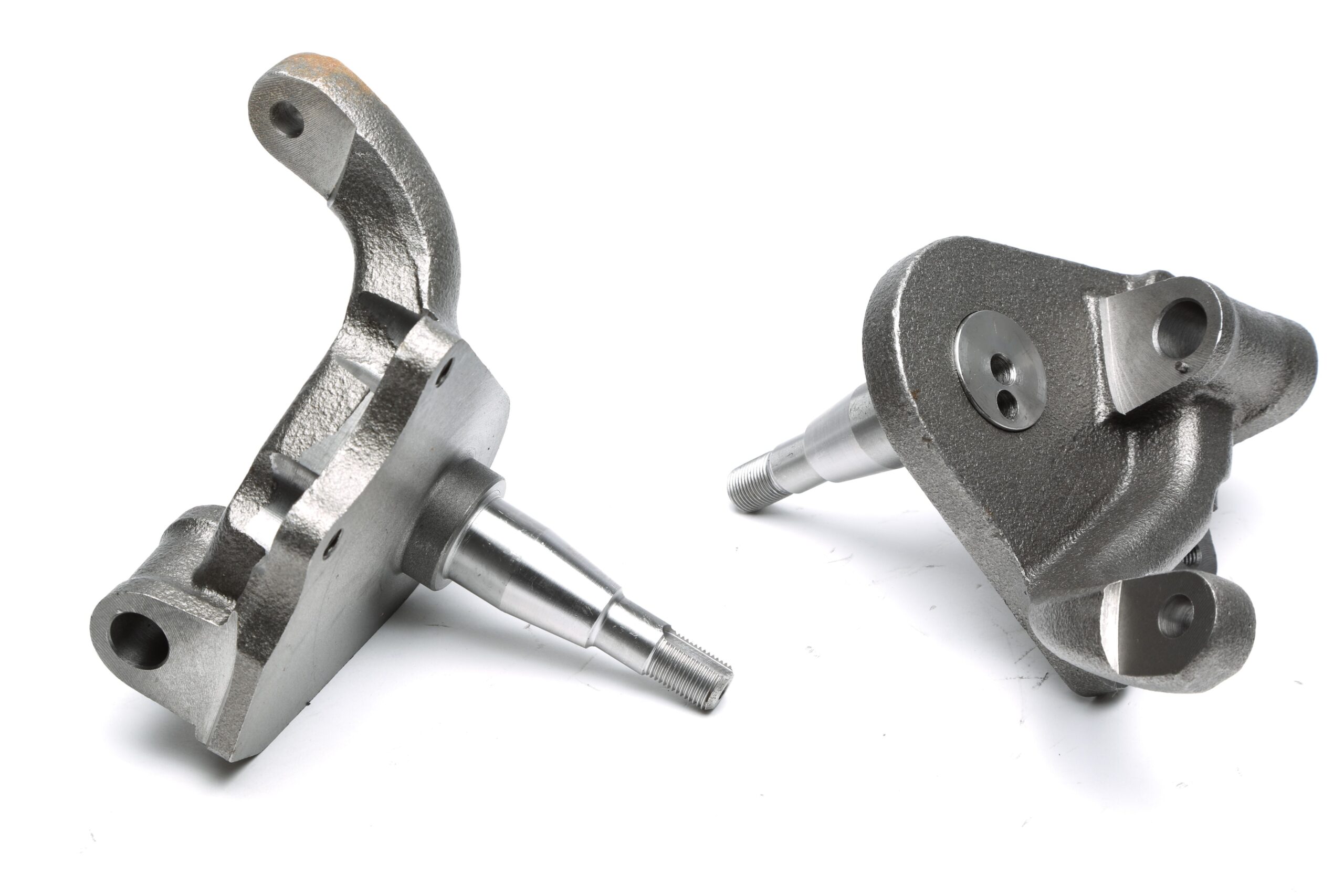 Tieferlegungsachsschenkel-Set Vorderachse - 63mm / passend für VW Käfer / Karmann Ghia / Vorderachse mit Scheibe bis Baujahr 1965