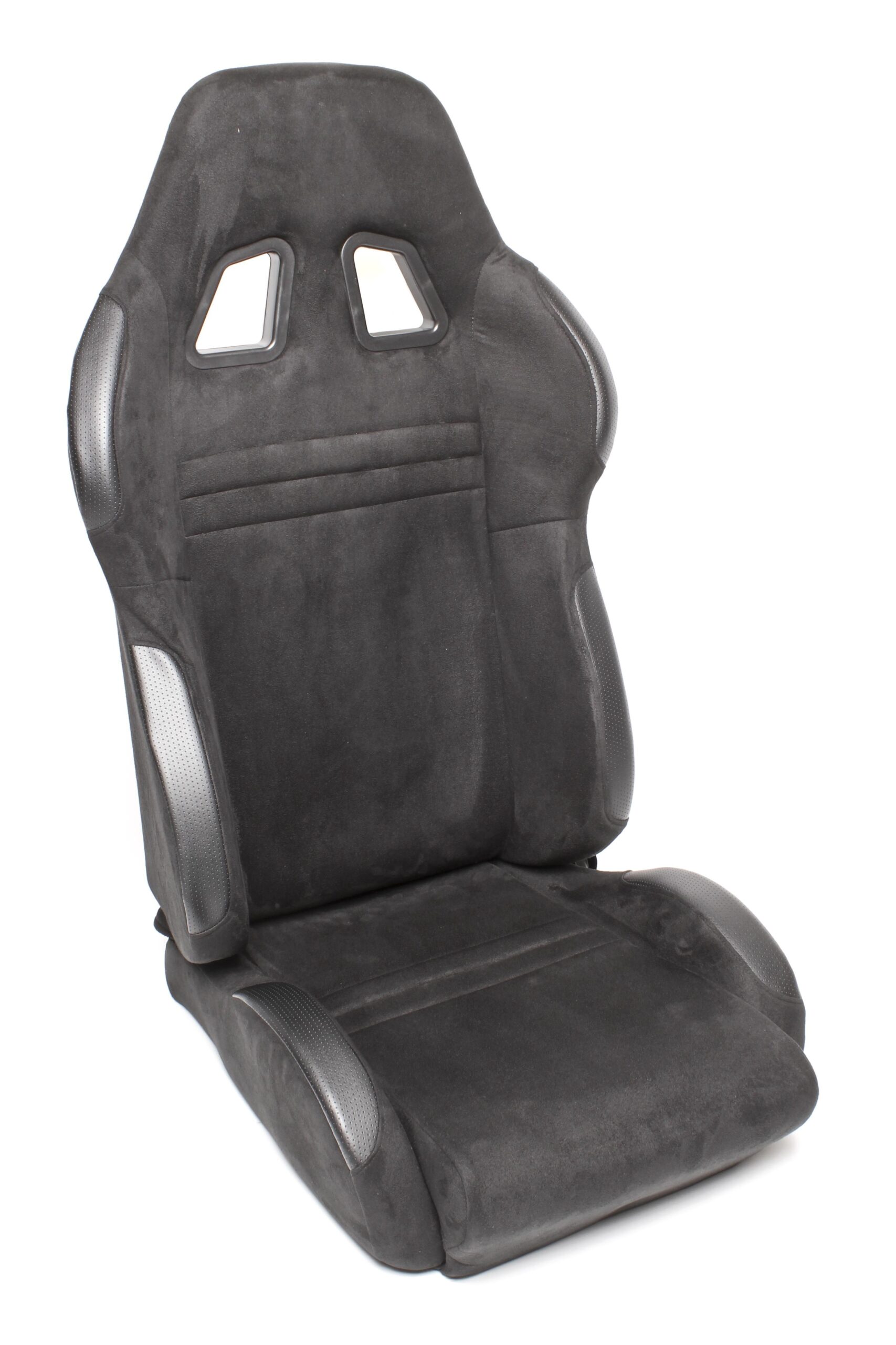 Sportsitz - schwarz, Alcantara, verstellbar, links